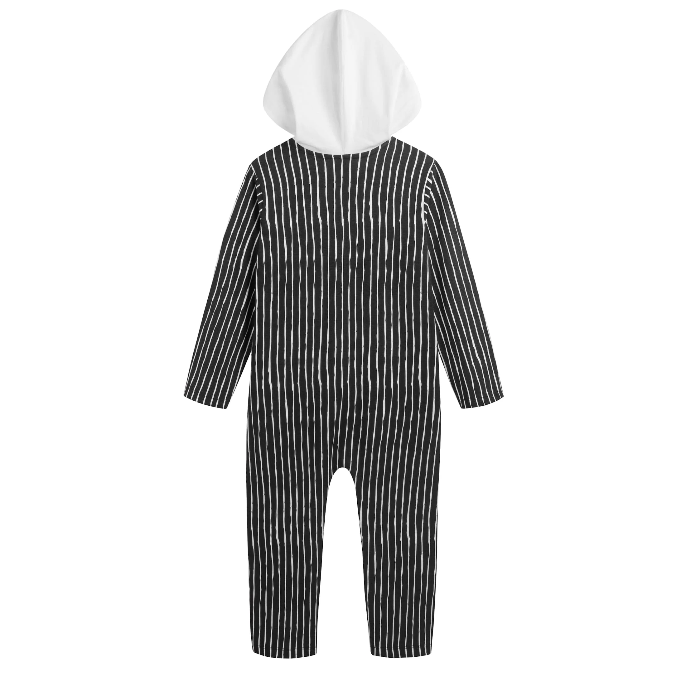 Disney Nightmare Before Christmas Jack Skellington Boys Cosplay Hooded Coverall for Toddler - Image 6