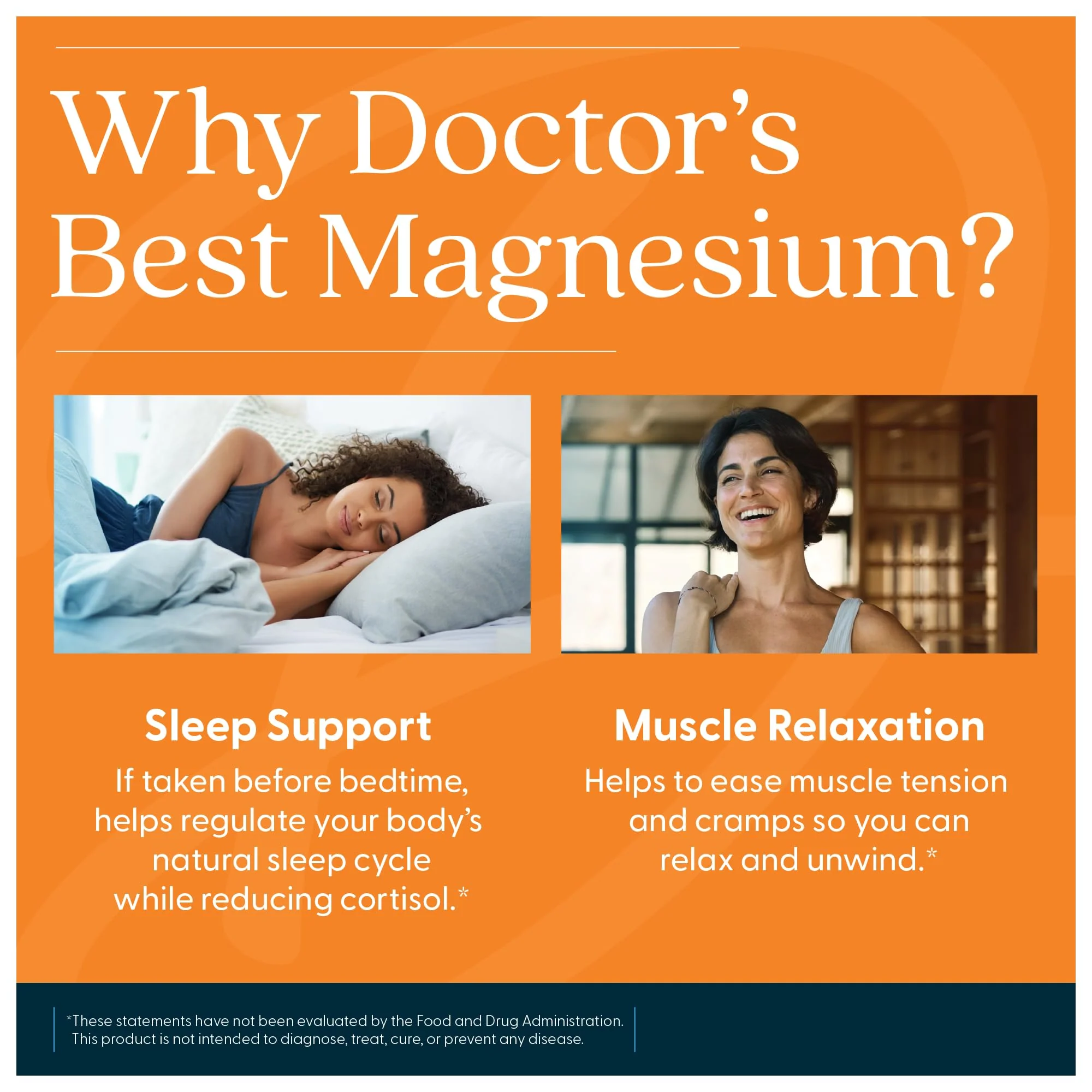 Doctor’s Best High Absorption Magnesium Glycinate Lysinate Supplement - 100% Chelated for Maximum Absorption - Magnesium for Sleep and Muscle Relaxation - 200 Mg Per Serving - 240 Tablets - Image 3