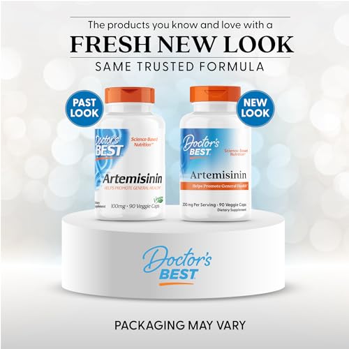 Doctor's Best Artemisinin, Non-GMO, Vegan, Gluten Free, 90 Veggie Caps - Image 7