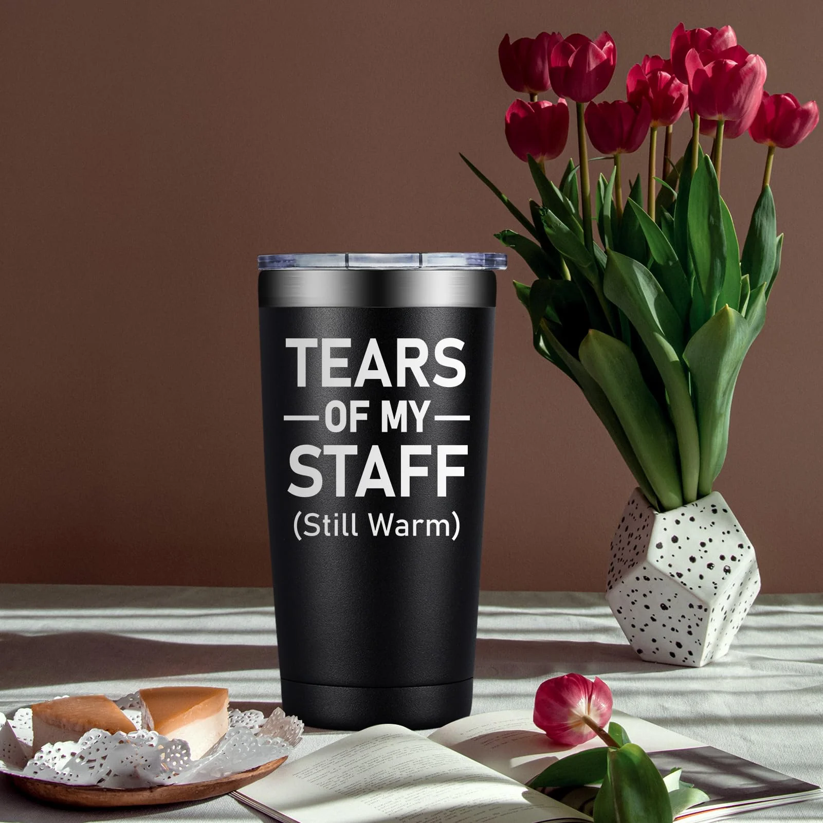 DOEARTE Boss Gifts for Men - Boss Day Gifts - Christmas, Appreciation, Retirement Gift for Bosses, Employees, Leader - 20oz Bosses Tumbler - Image 4