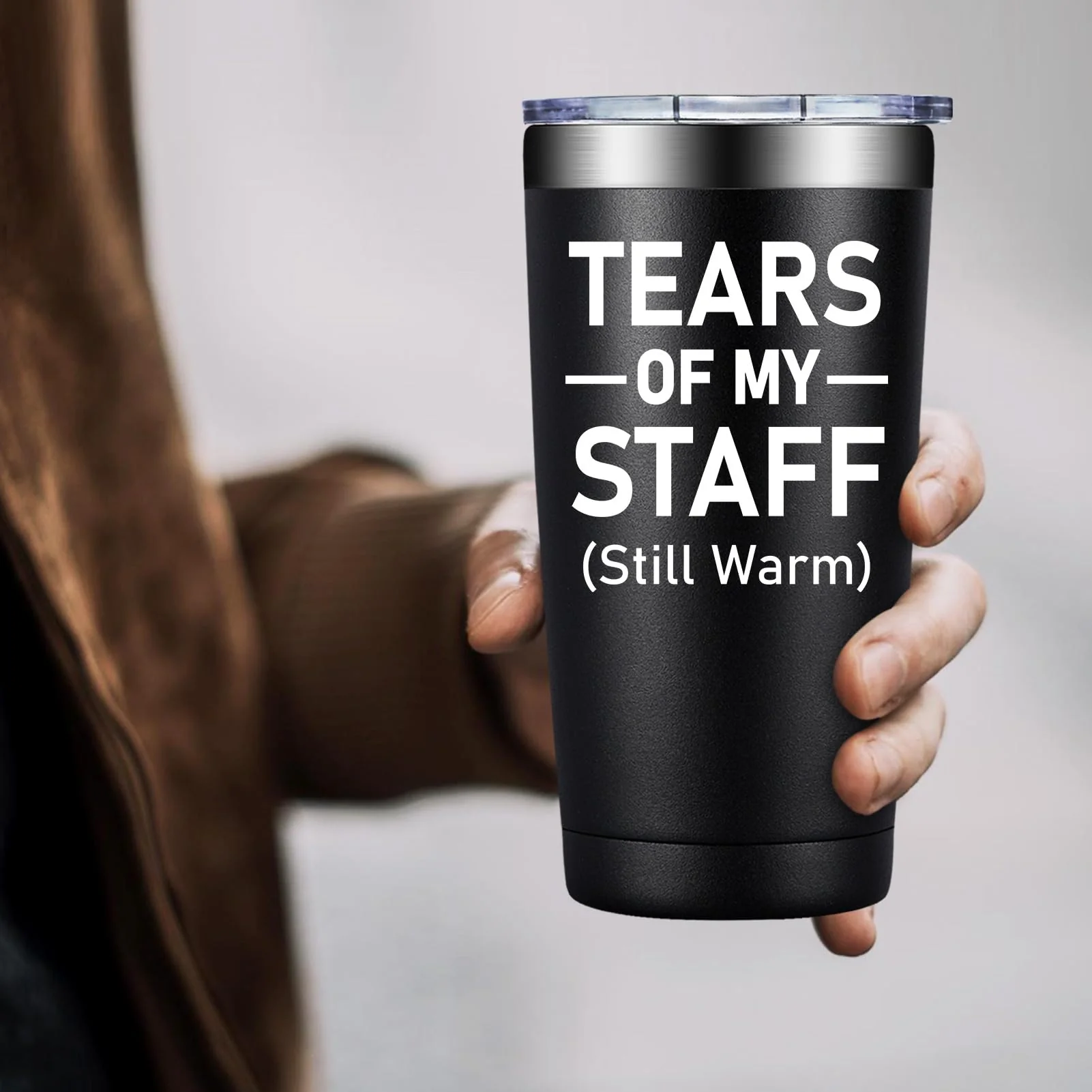 DOEARTE Boss Gifts for Men - Boss Day Gifts - Christmas, Appreciation, Retirement Gift for Bosses, Employees, Leader - 20oz Bosses Tumbler - Image 6