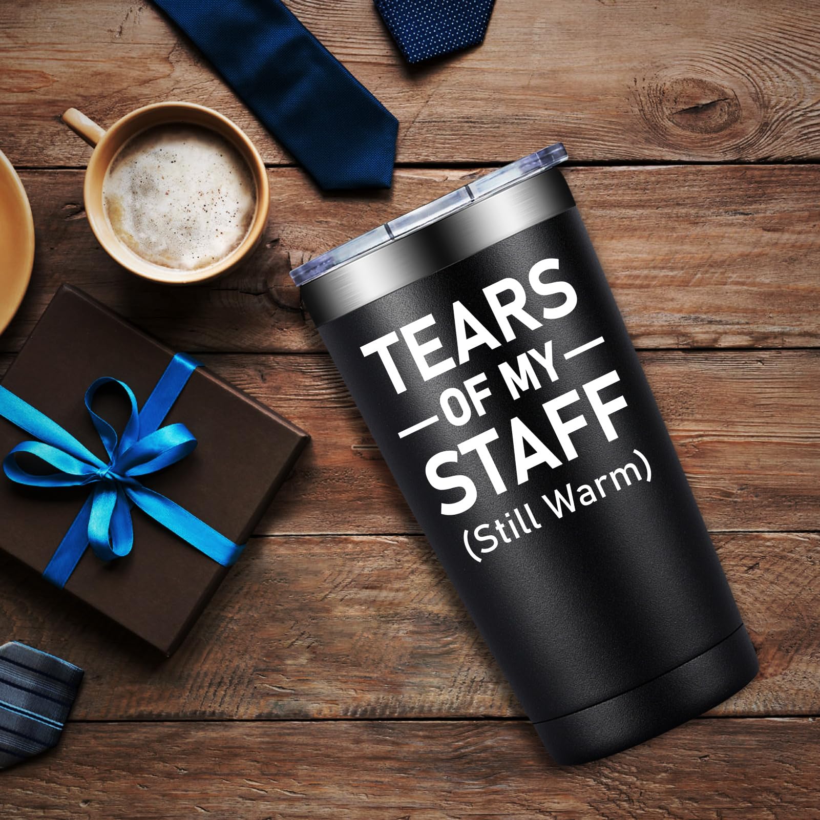 DOEARTE Boss Gifts for Men - Boss Day Gifts - Christmas, Appreciation, Retirement Gift for Bosses, Employees, Leader - 20oz Bosses Tumbler - Image 7