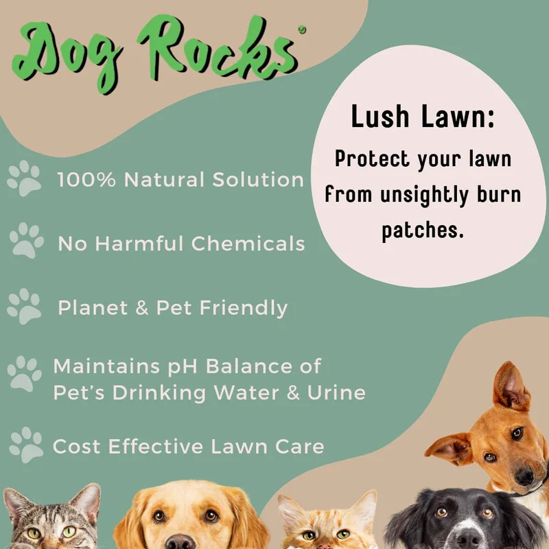 Dog Rocks Urine Patch Preventer 600g Bulk Bag Clear - Image 5