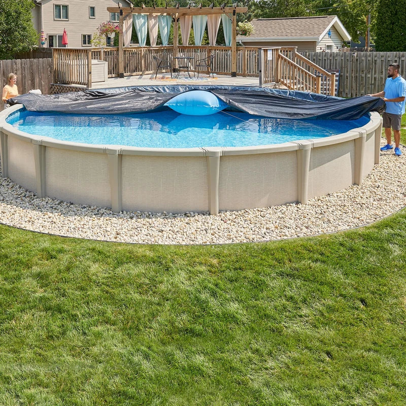 Doheny's Commercial-Grade Air Pillows for Swimming Pools | 18-Ga. Heavy-Duty Vinyl Material | Place - Image 3
