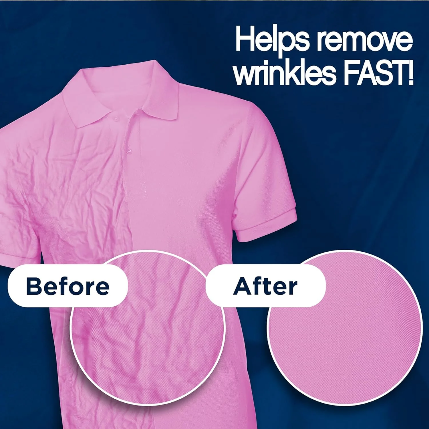 Downy Wrinkle Releaser Spray, Travel Size Spray + 16.9 Fl Oz Pack of 2, All In One Formula, Removes Wrinkles, Static and Odors, Light Fresh Scent - Image 2