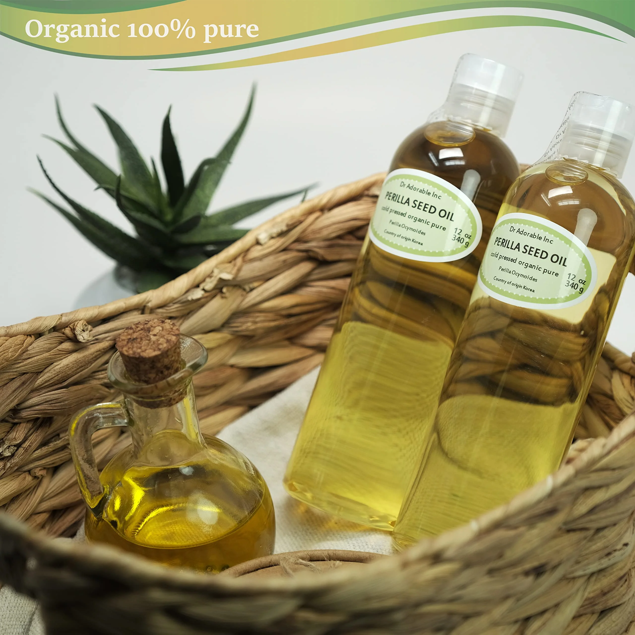 Dr Adorable - 24 oz - Perilla Seed Oil - 100% Pure Natural Organic Cold Pressed (2 of 12 oz) - Image 5