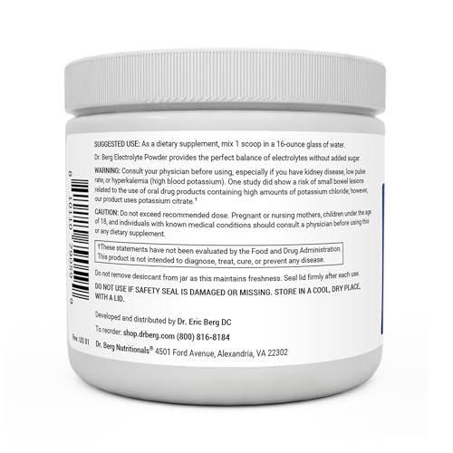 Dr. Berg Hydration Keto Electrolyte Powder - Enhanced w/ 1,000mg of Potassium & Real Pink Himalayan Salt (NOT Table Salt) - Tangerine Flavor Hydration Drink Mix Supplement - 50 Servings - Image 2