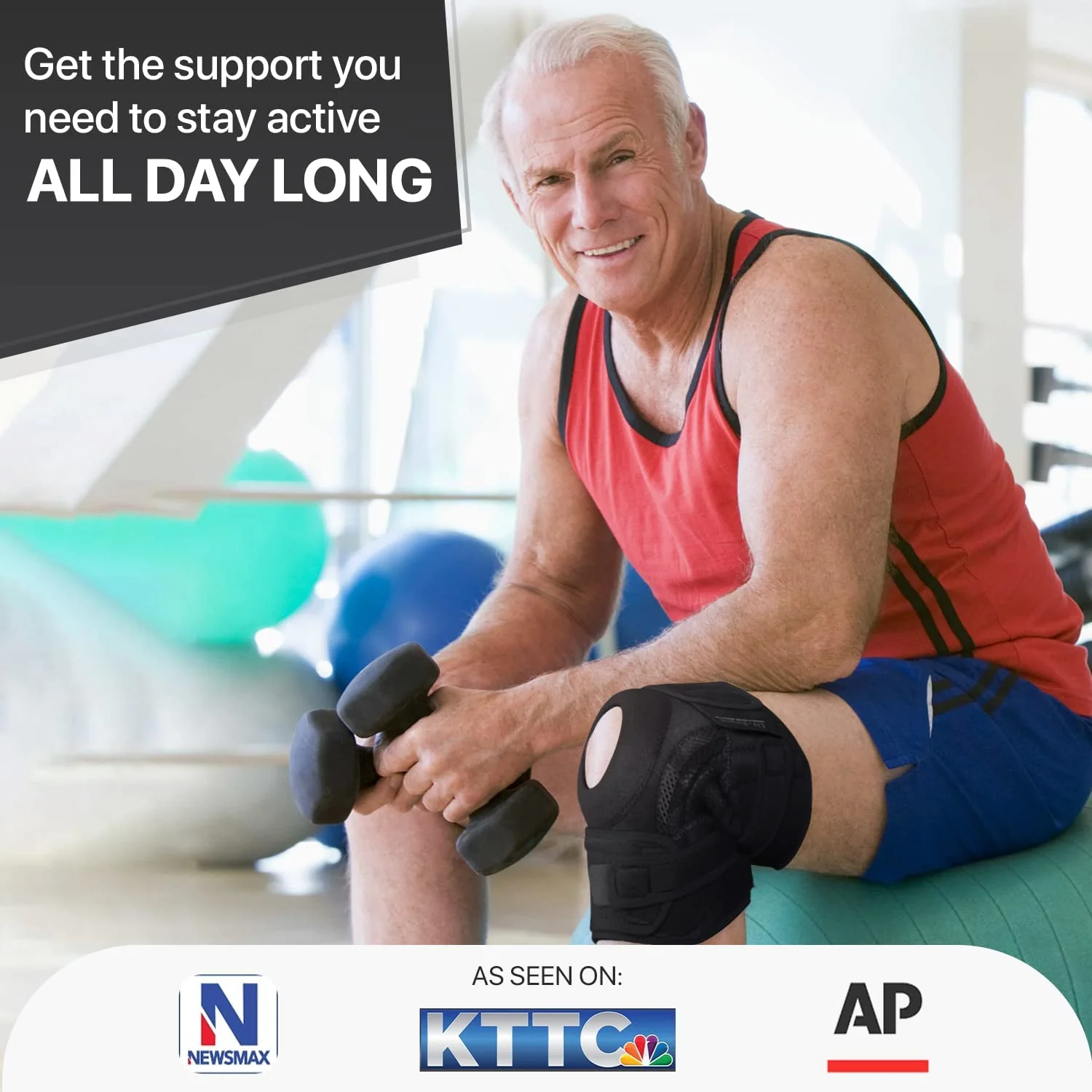 DR. BRACE ELITE Knee Brace with Side Stabilizers & Patella Gel Pads for Maximum Knee Pain Support and fast recovery for men and women-Please Check How To Size Video (Pluto, XX-Large) - Image 3
