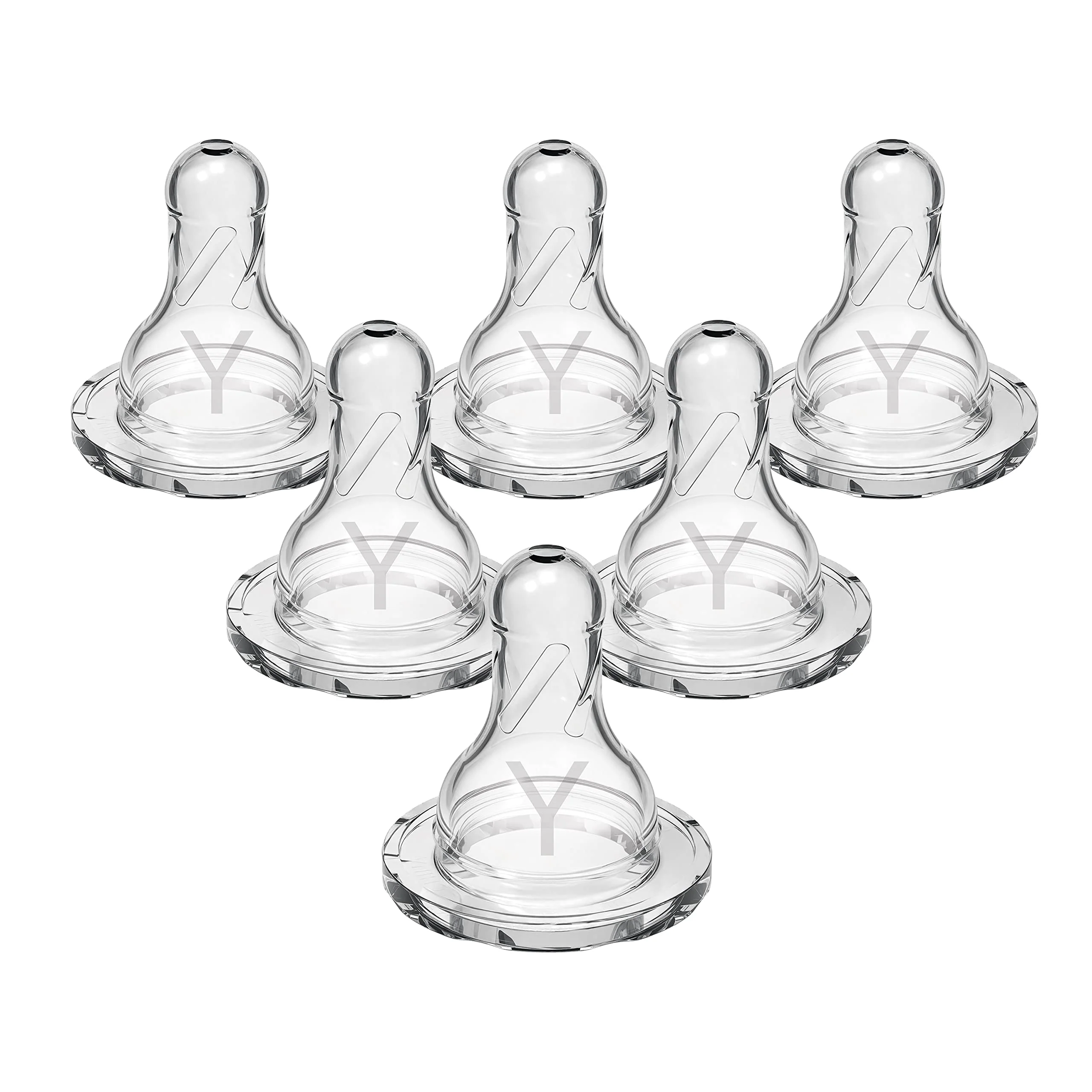 Dr. Brown’s Natural Flow Level 2 & Level 3 Narrow Baby Bottle Silicone Nipples, Medium-Fast Flow, 6m+, 100% Silicone Bottle Nipple, 6 Pack - Image 30