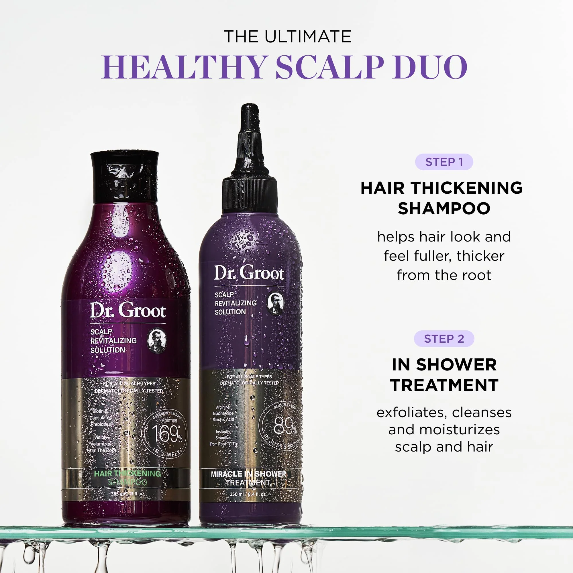 Dr. Groot Miracle in Shower Treatment for Hair Loss, Korean Hair Care, 5 Seconds to Smooth Hair, Rosemary Oil for Healthier-Looking Hair, Hair Rinse, Moisturizing Treatment,Scalp Revitalizing Solution - Image 4