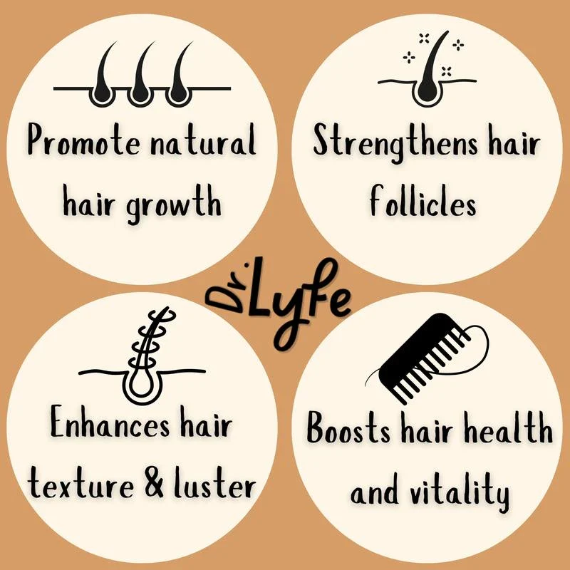 Dr.Lyfe 100% Raw Batana oil for healthier, fuller, & thicker hair. 4oz Jar - Image 2
