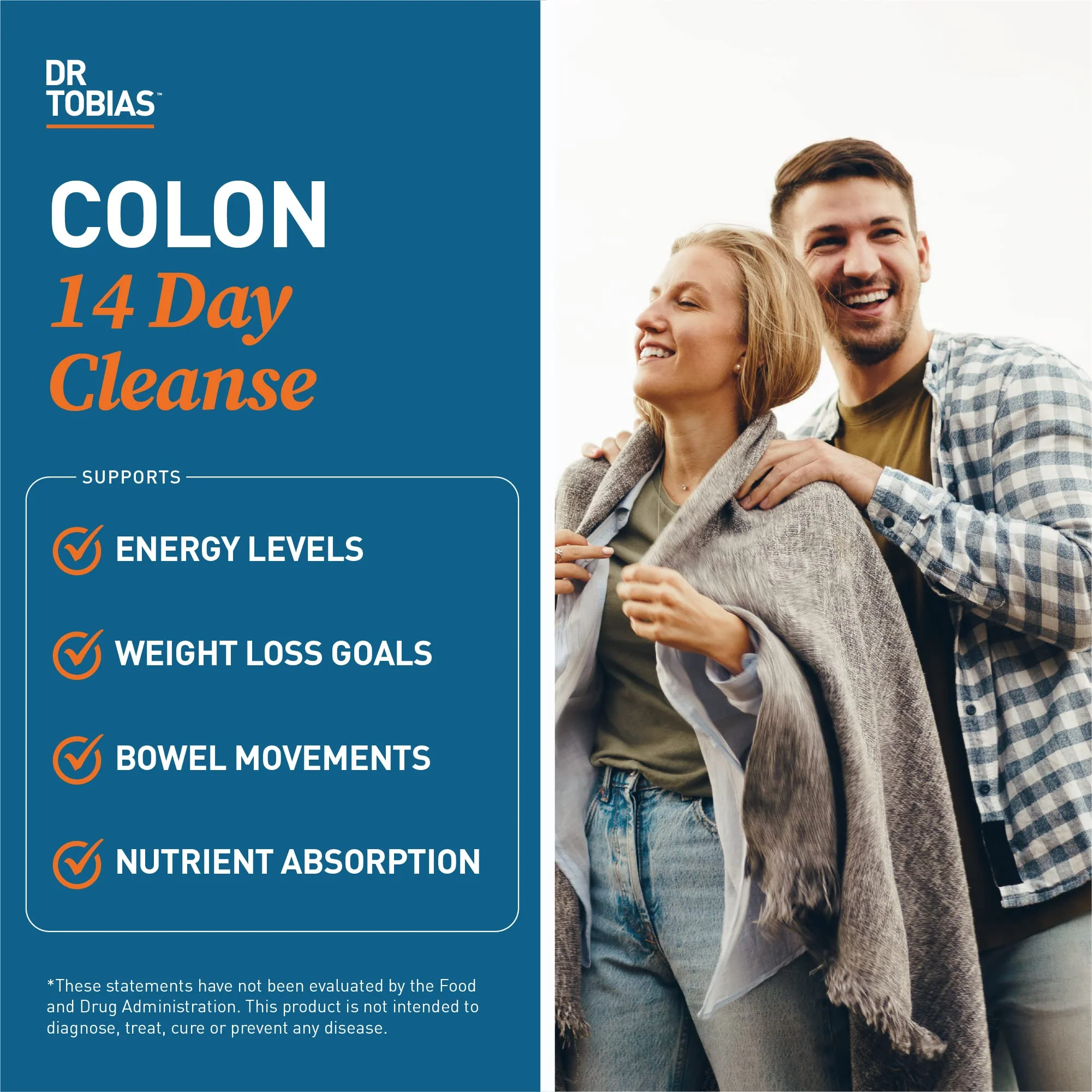 Dr. Tobias Colon 14 Day Cleanse, Advanced Gut Cleanse Detox for Women & Men with Cascara Sagrada, Psyllium Husk, Senna Leaf & Probiotics, Non-GMO Colon Cleanse, 3 Bottles of 28 Capsules (1-2 Daily) - Image 7
