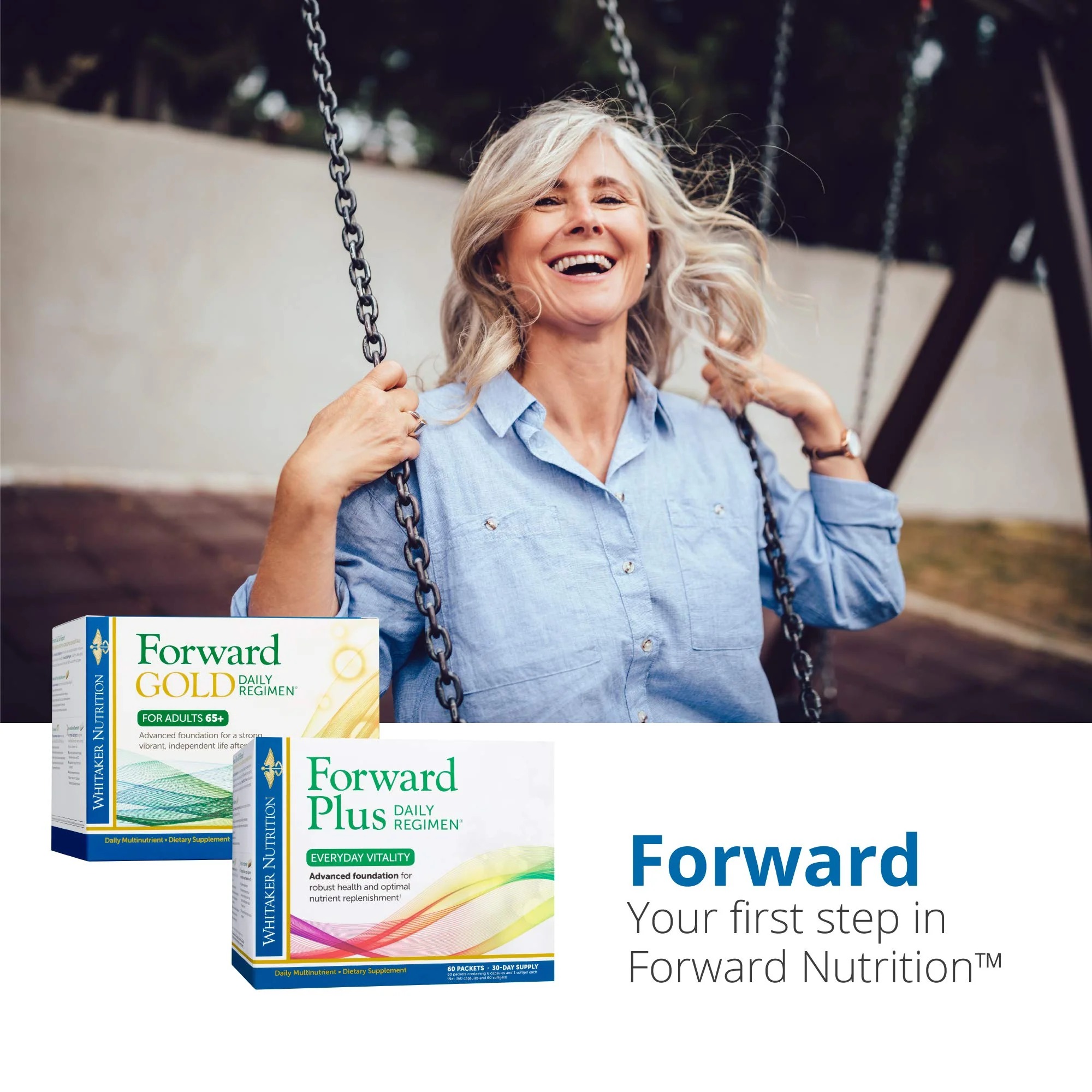 Dr. Whitaker's Forward Gold Daily Regimen Multi-Nutrient Vitamin Supplement for Adults 65+, 60 Packets (30-Day Supply) - Image 3