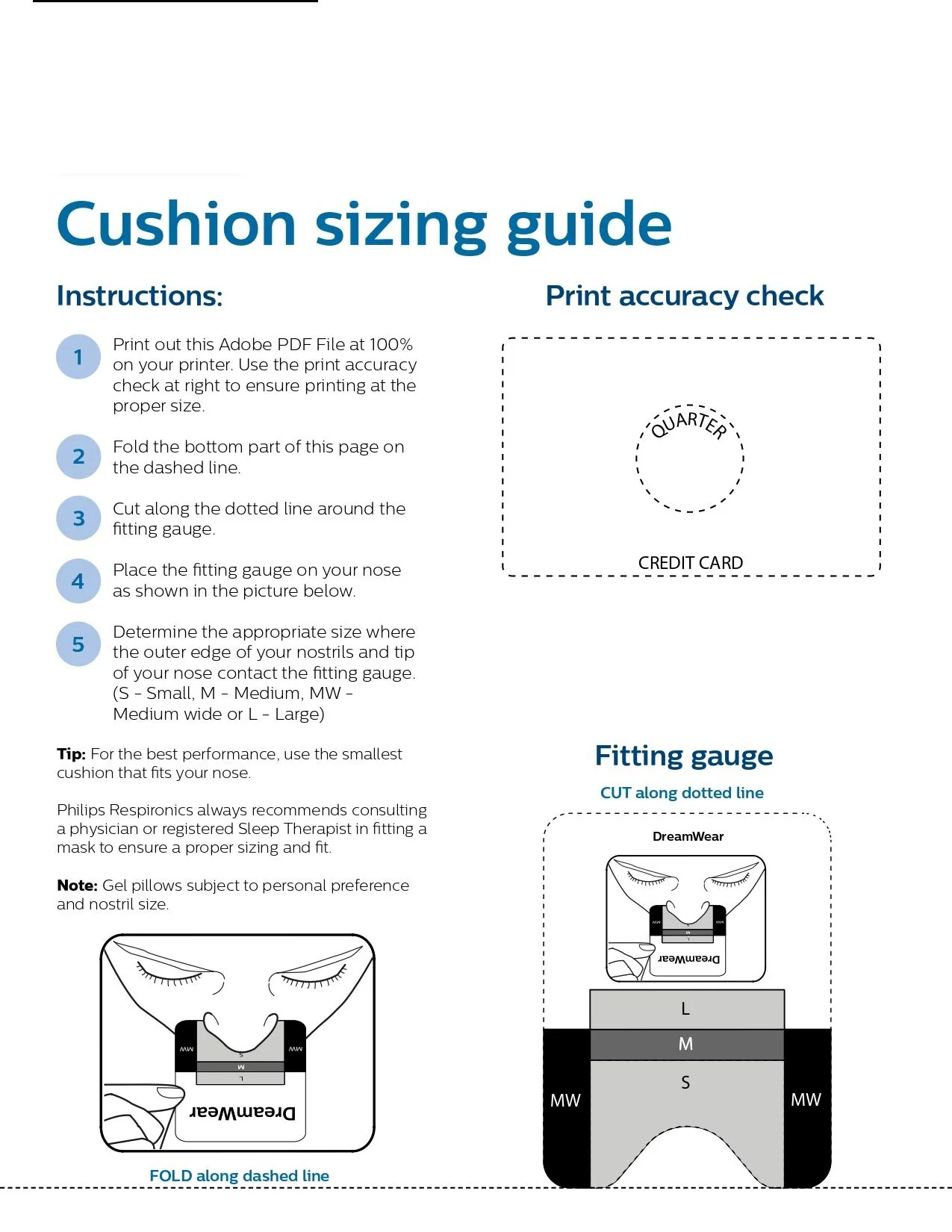 Dreamwear Replacement Full Face Cushion (Large) - Image 2