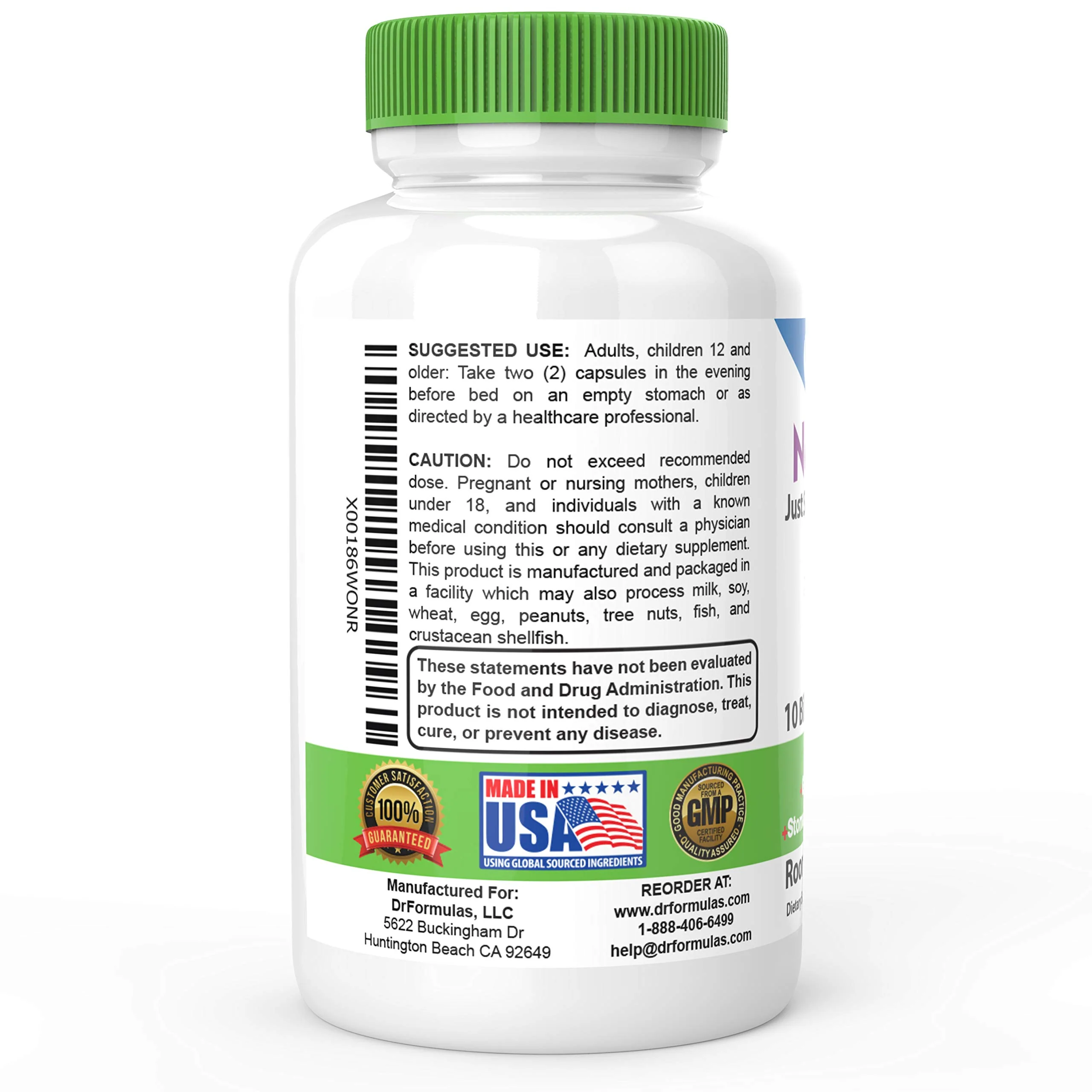 DrFormulas Saccharomyces Boulardii Probiotic 10 Billion CFUs | Nexabiotic S boulardii, Immune and Digestive Support Supplement, 60 Stomach Acid Resistant Probiotics Capsules - Image 2