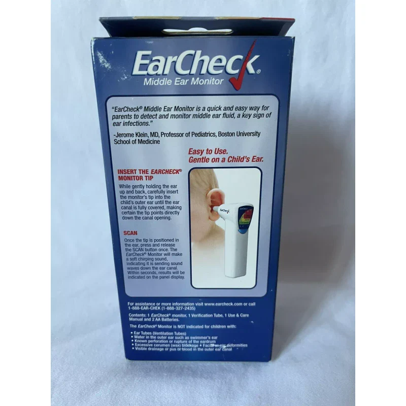 Earcheck Middle Ear Monitor Detect A Key Sign Of Ear Infections Fast! - Image 2