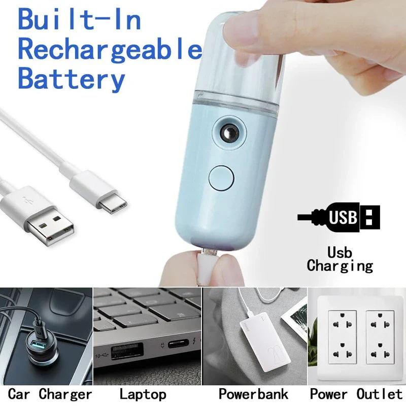 Easy Care Sunshine 15s Heat up Mini Travel Steamer,Rechargeable Cordless Easy Care Sunshine Steamer Battery Operated,Handheld Garment Fabric Steam Iron for Travel Home - Image 4