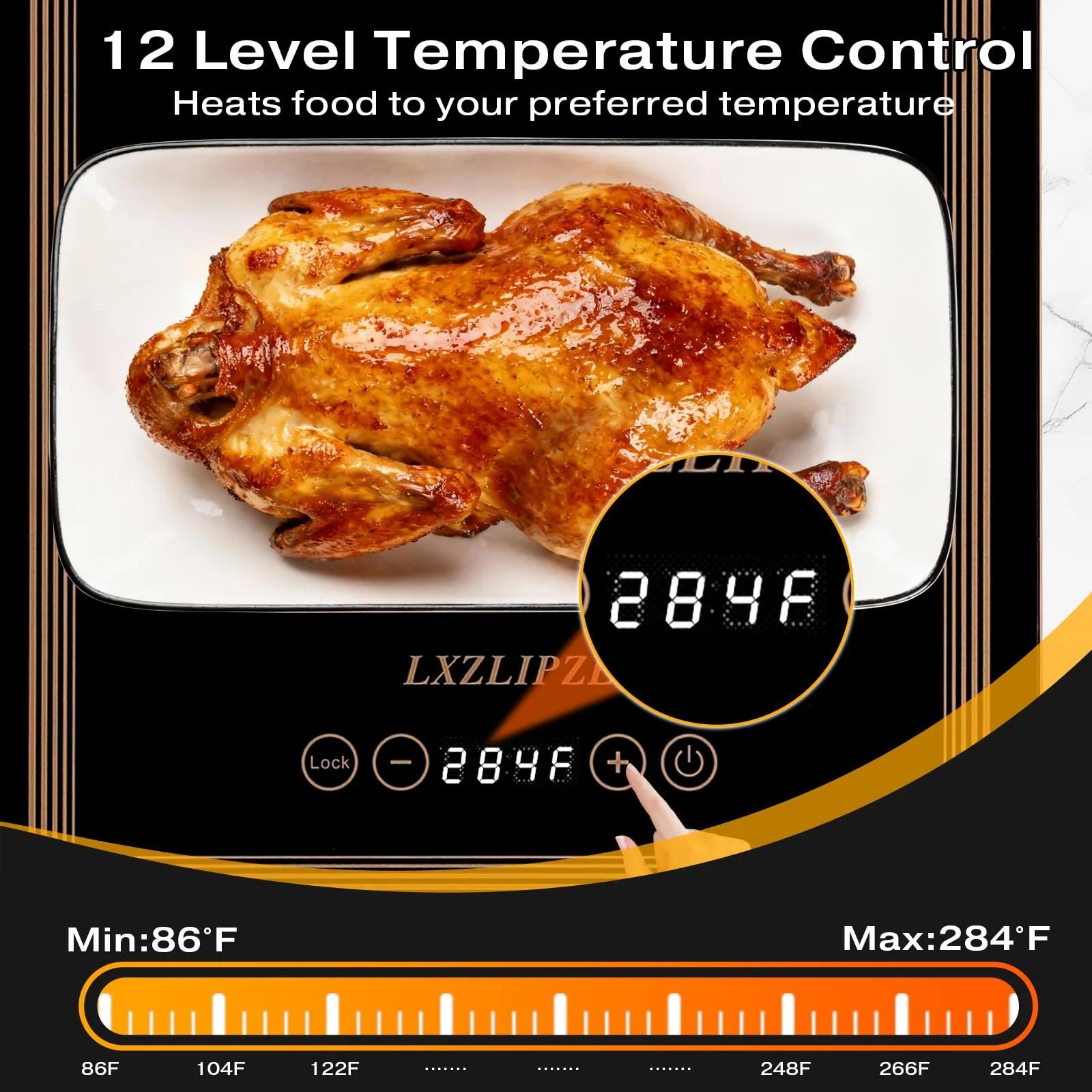 Electric Warming Tray for Buffets Party(59x14 Inches)Food Warming Mat with 12 Temp-Settings,Built-in Thermostat and Full Surface Heating,Versatile Food Warmers for Parties Buffet,Gatherings,Daily Use - Image 7