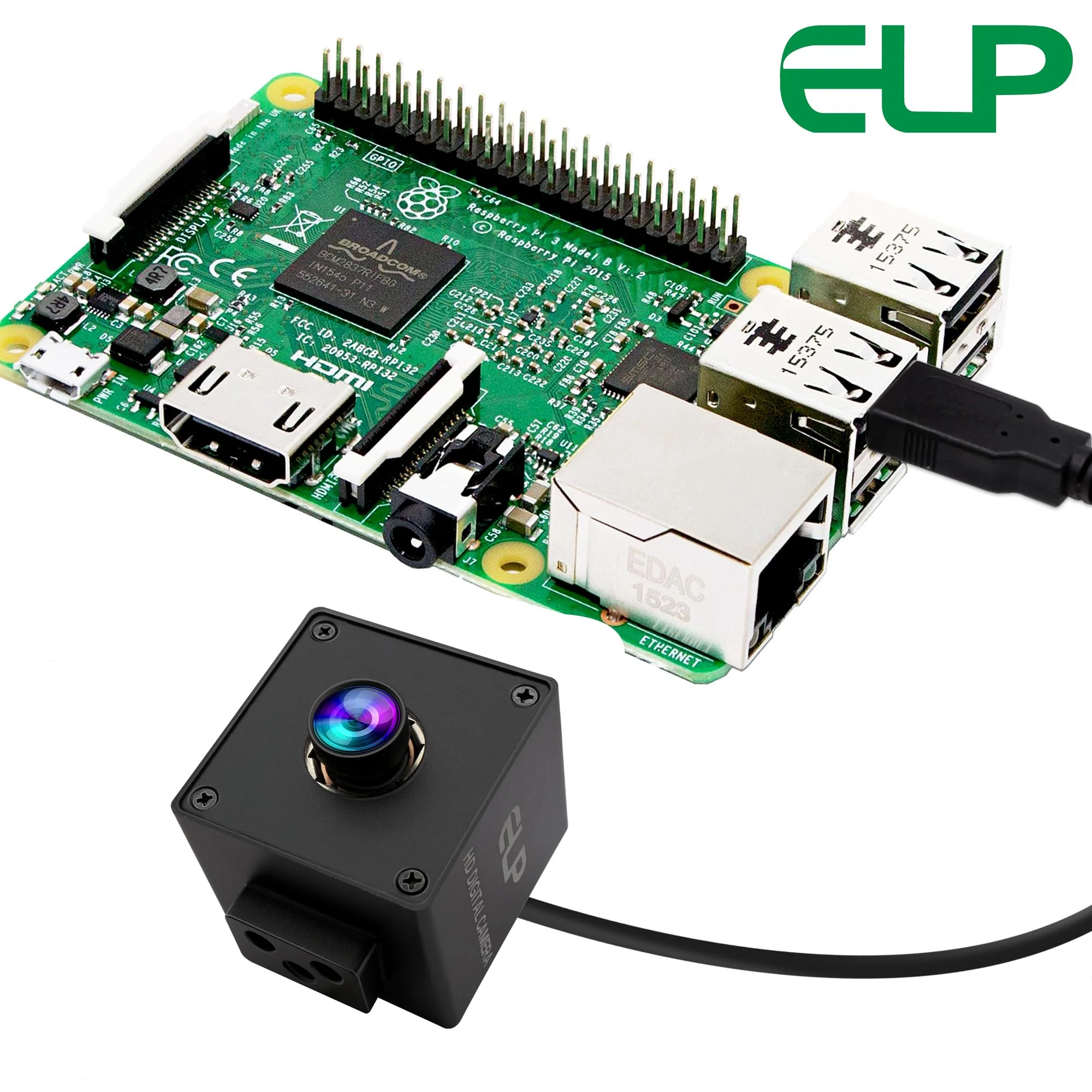ELP 1080P 120fps USB Autofocus Camera for Computer 11.6mp Lightburn Camera Mini UVC USB2.0 Webcam High Speed PC Camera Wide Angle USB Security Web Camera for Laptop (100° Low distoriton Lens) - Image 7