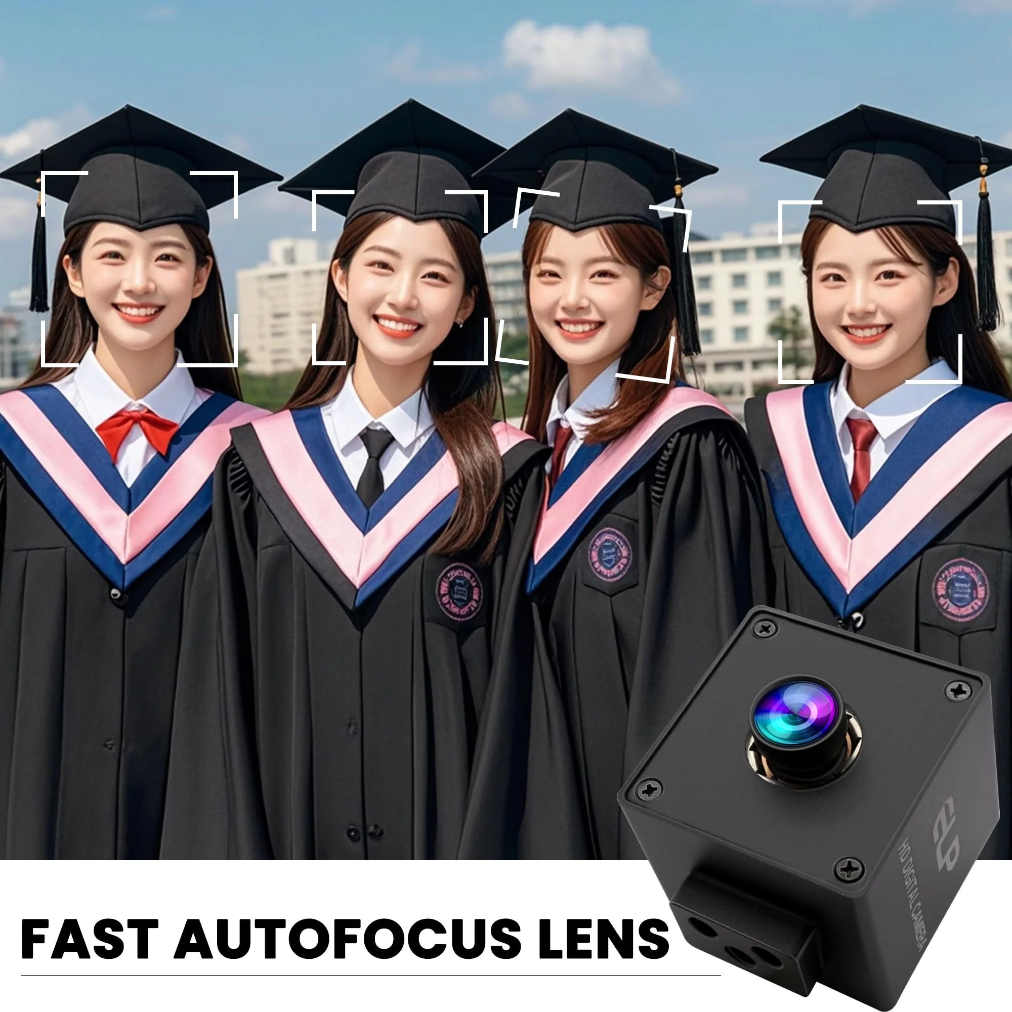 ELP 1080P 120fps USB Autofocus Camera for Computer 11.6mp Lightburn Camera Mini UVC USB2.0 Webcam High Speed PC Camera Wide Angle USB Security Web Camera for Laptop (100° Low distoriton Lens) - Image 9