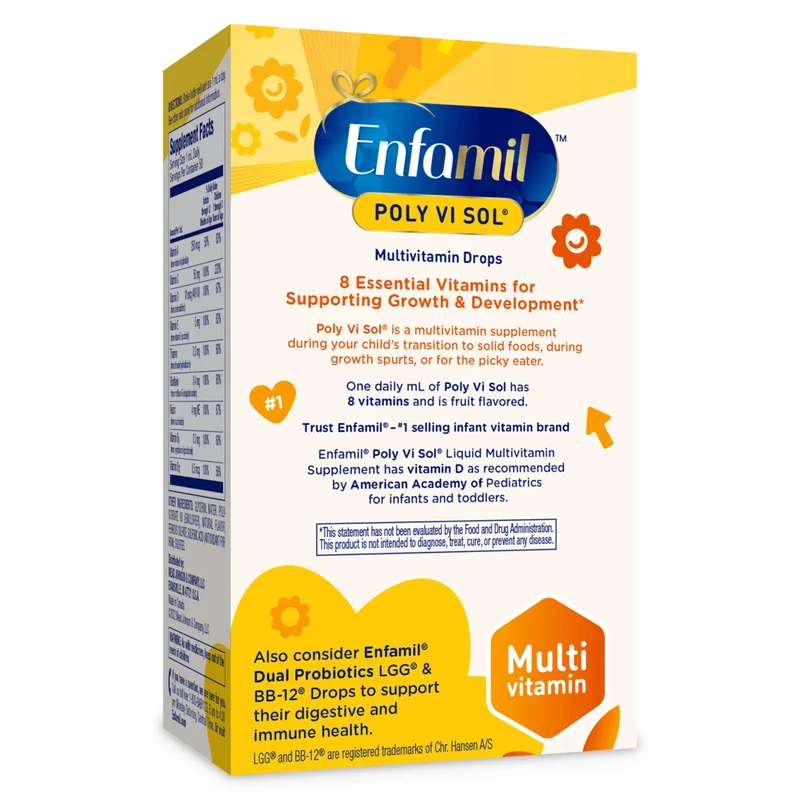 Enfamil Poly-Vi-Sol Multivitamin Supplement Drops with Iron 50 mL - Image 6