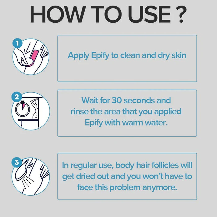 Epify Hair Removal Cream, Intimate Private Hair Removal Cream for Men and Women, Private Area, Pubic & Bikini Hair Removal Cream, Sensitive Skin, 8.45 Fl Oz - Image 7