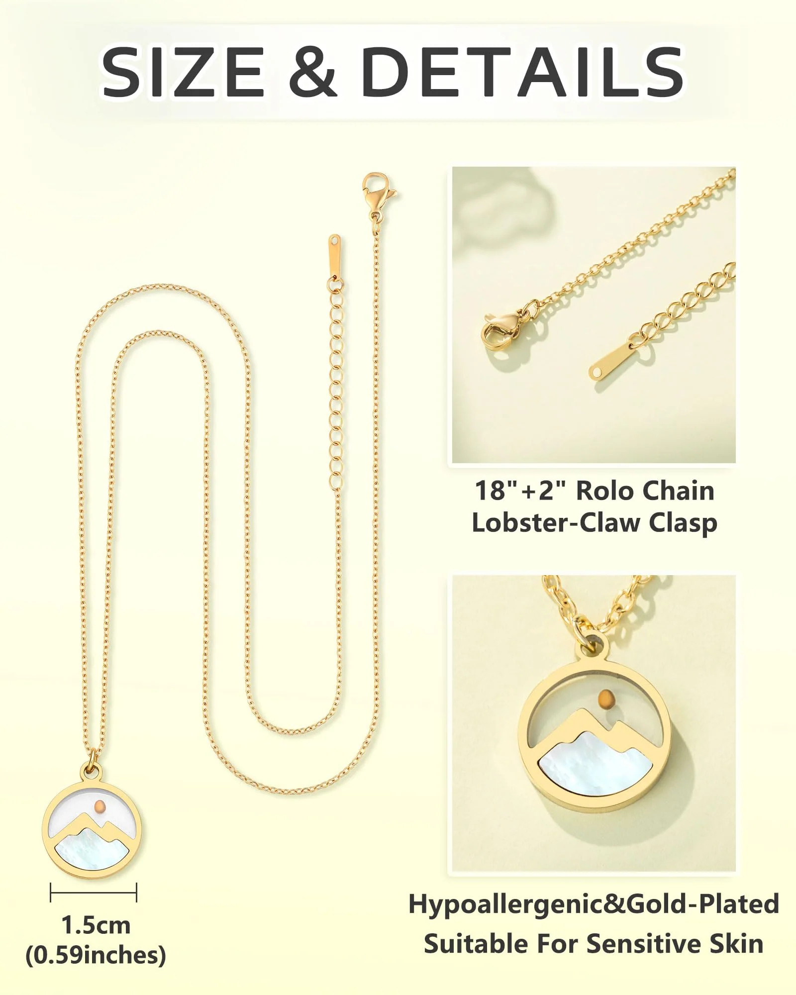 Eryuor Christmas Stocking Stuffers Teen Girl Gifts Trendy Stuff Baptism Mustard Seed Necklace Jewelry Women Christian Faith 12 14 16 18 13 Year Old Birthday Confirmation Gifts for Teenage Girls - Image 5
