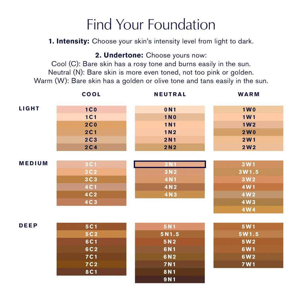Estée Lauder Double Wear Stay-in-Place 24-Hour Long-Wear Matte Foundation Makeup, 1 Fl Oz, 3N1 Ivory Beige - Image 4