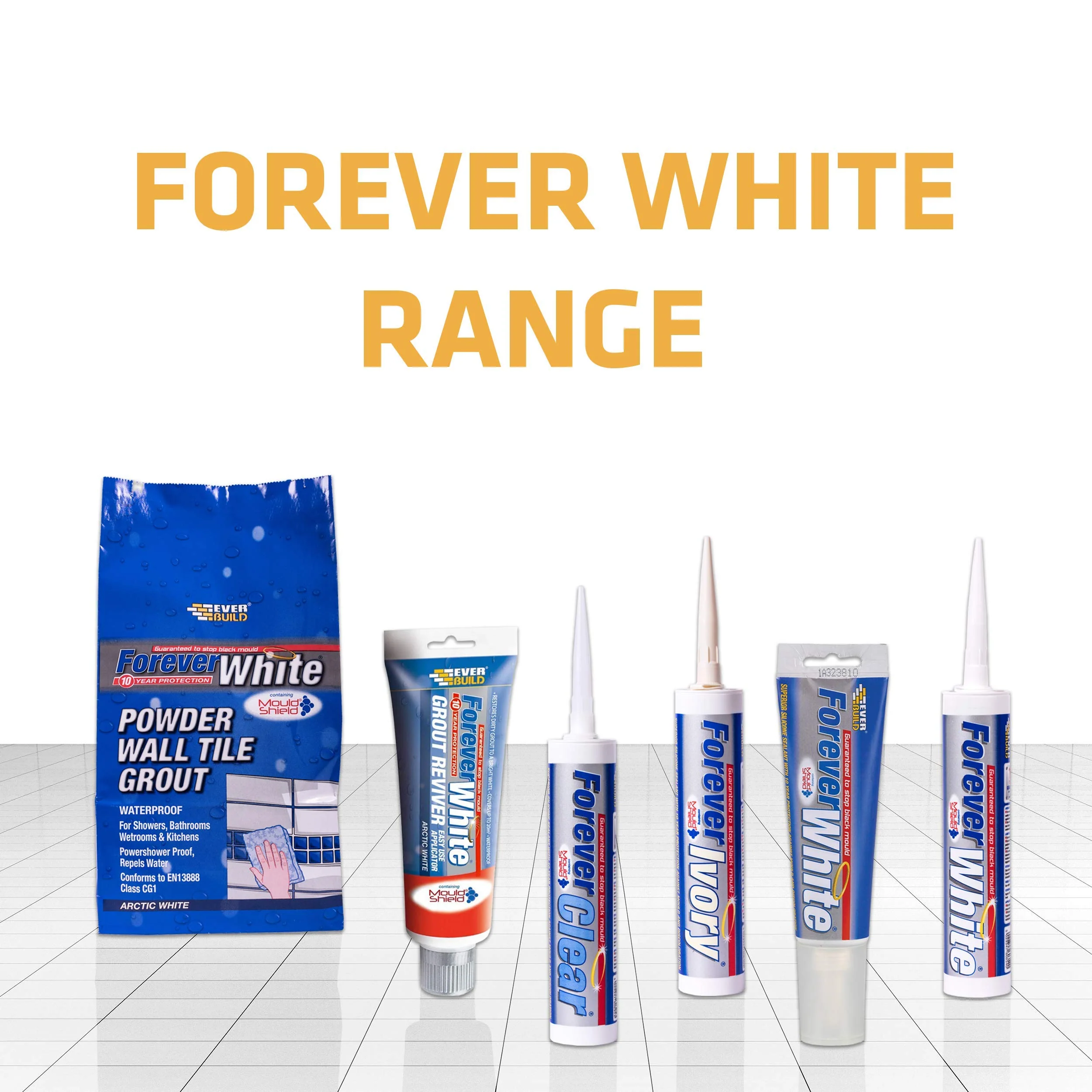 Everbuild Forever White Grout Reviver 200ml EVBFWREVIVE - Image 2