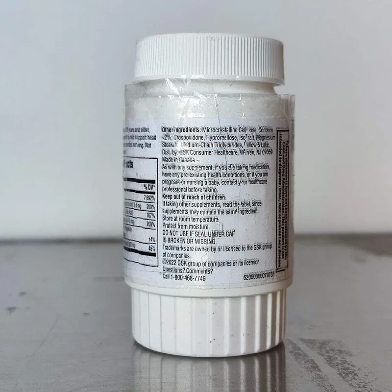 Excedrin 2pk Excedrin Head Care Dietary Supplement Proactive Drug-Free 60 Tabs EXP 12/24 - Image 5