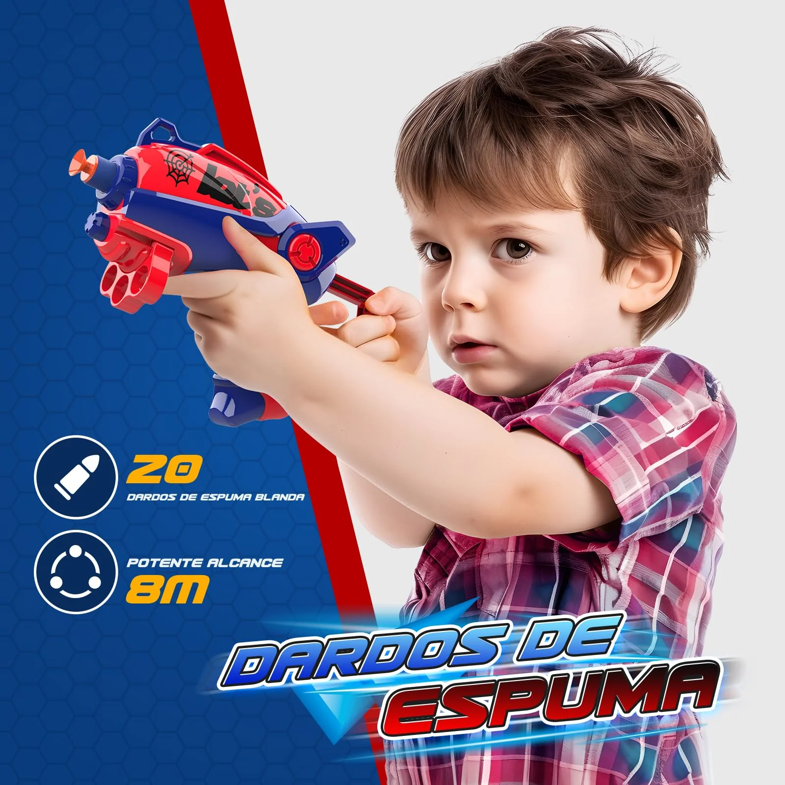 Excitobo Shooting Toys for 3-12 Year Old Boys,Shooting Targets Age 4-6 6-8 Outdoor Games Garden Toys Family Fun for Birthday Halloween Christmas Easter Gifts for Boys Girls - Image 4