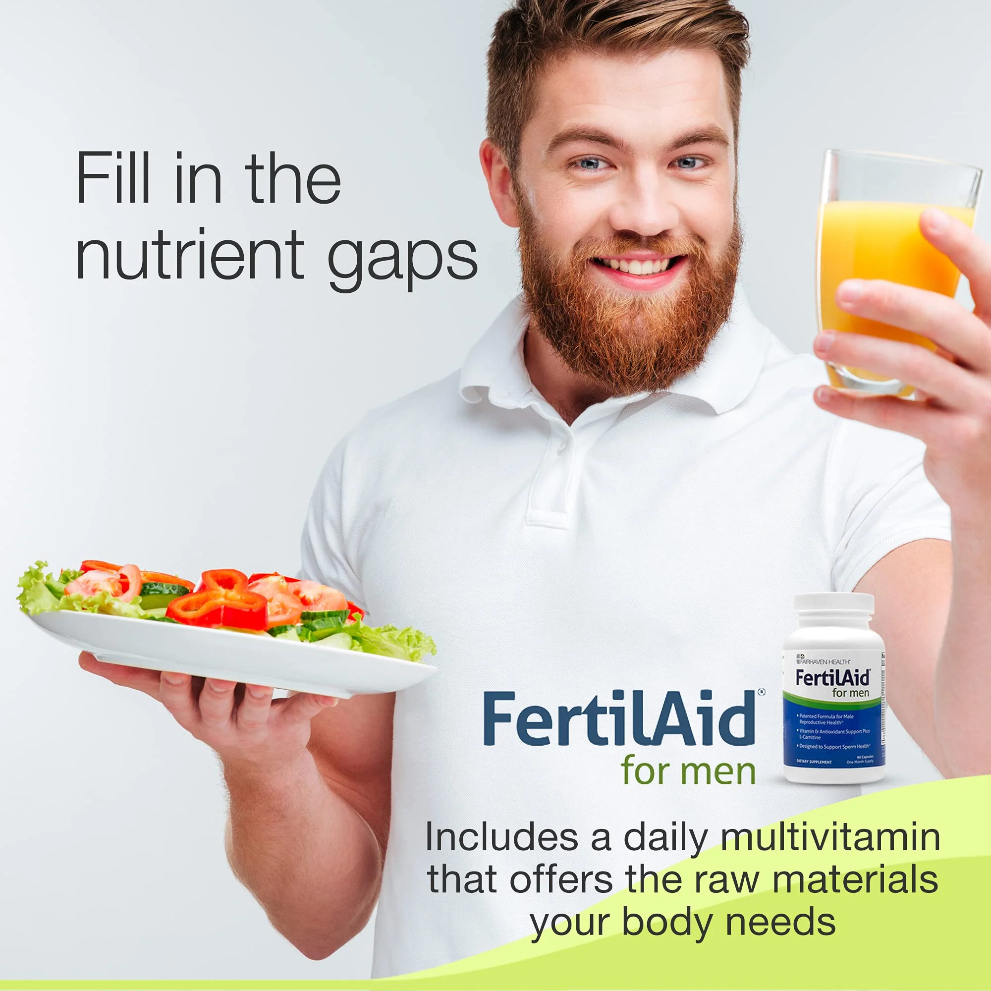 Fairhaven Health FertilAid for Men and Women Combo Fertility Supplements for Men and Women | Count and Motility Support Pre-Conception for Him | Prenatal Vitamin for Her with Vitex and Folate - Image 7