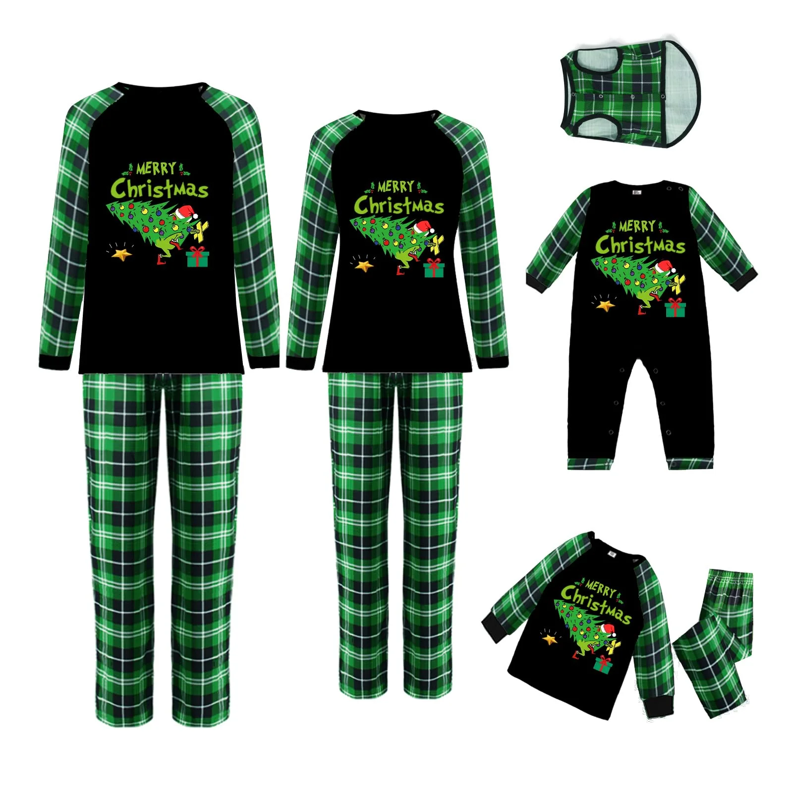 Family Christmas Pjs Matching Sets Christmas Family Pajamas Matching Sets Couples Christmas Pajamas Holiday Jammies(PJS-135-Women, Medium) - Image 3
