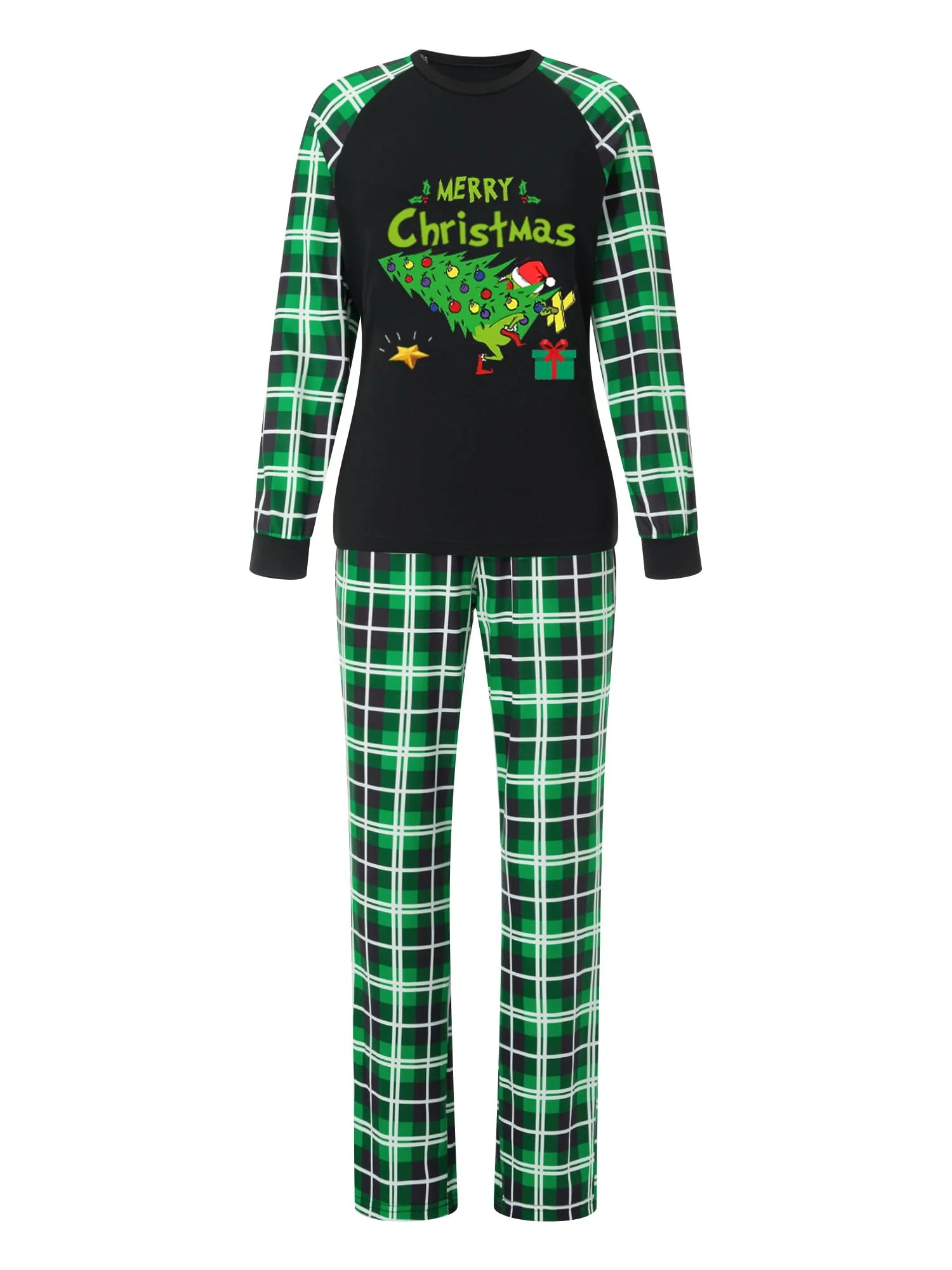 Family Christmas Pjs Matching Sets Christmas Family Pajamas Matching Sets Couples Christmas Pajamas Holiday Jammies(PJS-135-Women, Medium) - Image 7