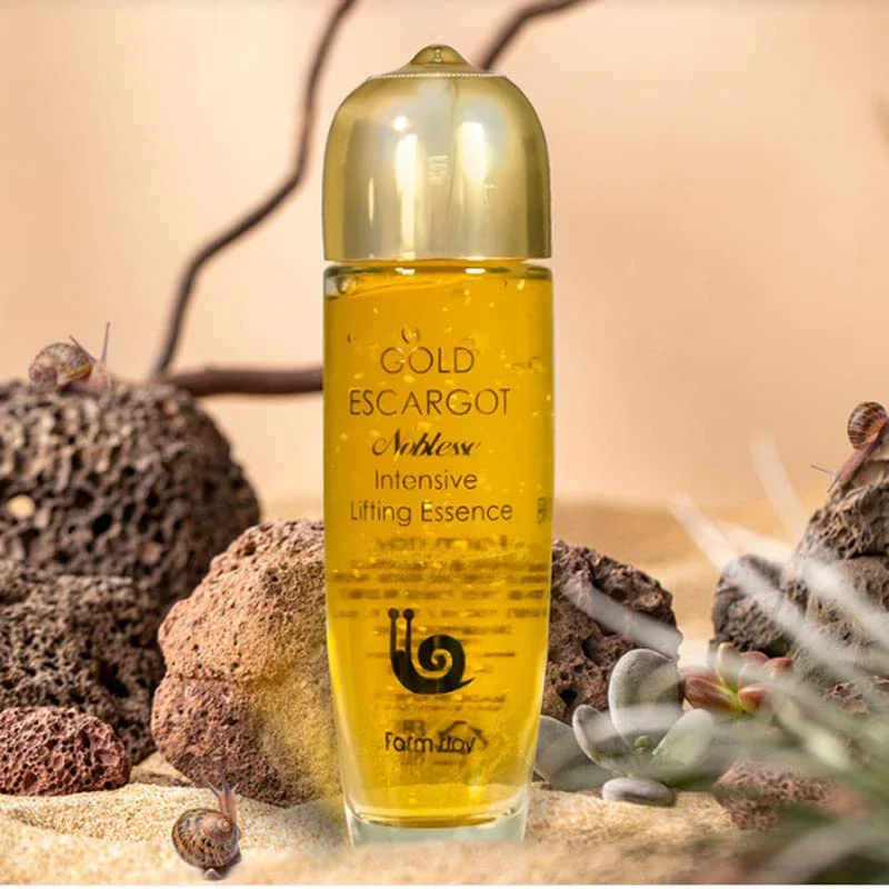 FARMSTAY] Gold Escargot Noblesse Intensive Lifting Essence 150ml/skin elasticity,skin-aging/Korea-Beauty - Image 3