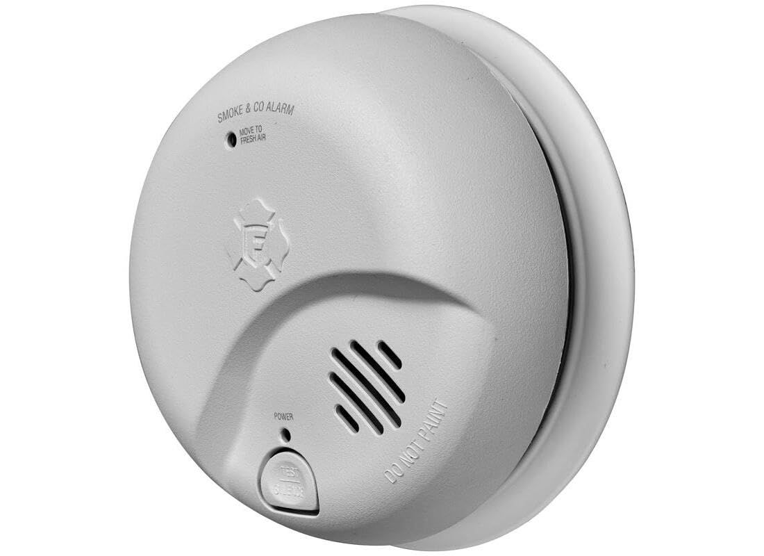 First Alert 10 Year Back Up Hard-Wired w/Battery Back-Up Ionization Smoke and Carbon Monoxide Detect - Image 6