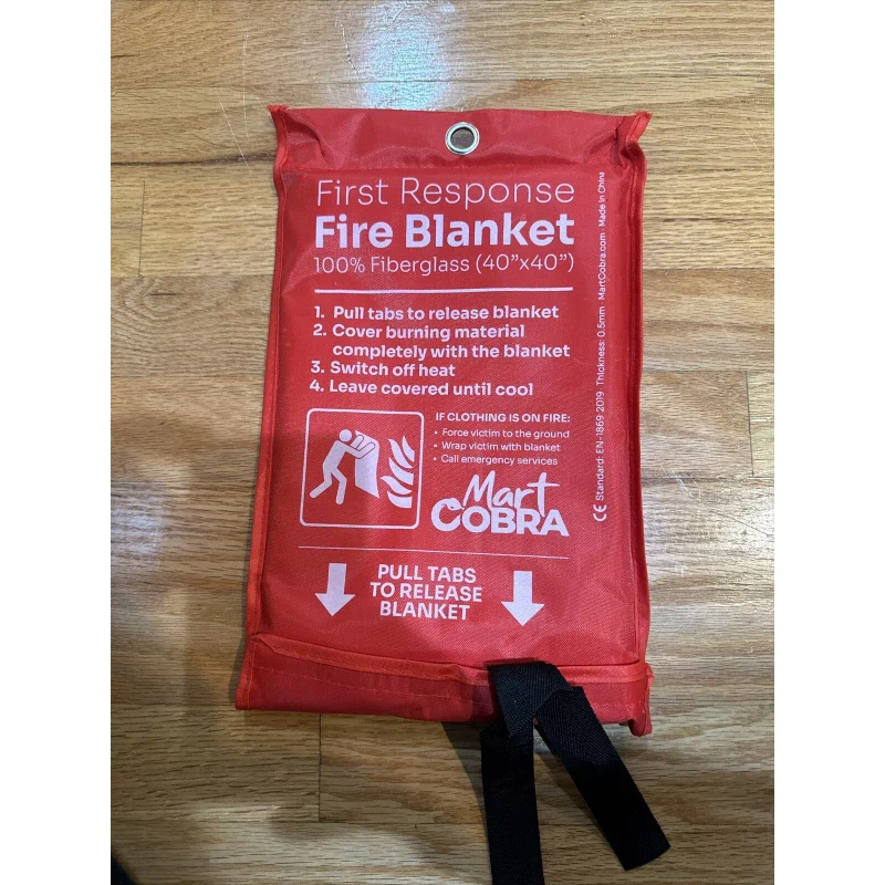 First Response Fire Blanket. (40 X 40) New