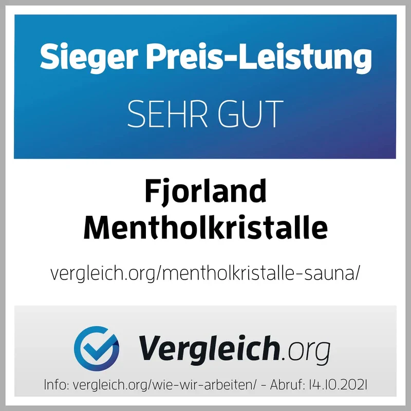 FJORLAND® - Menthol Crystals 100g - Premium Quality for Sauna - Crystals Made of Menthol - Sauna Infusions - In Resealable Tin - 100% Natural Ingredients - Image 7