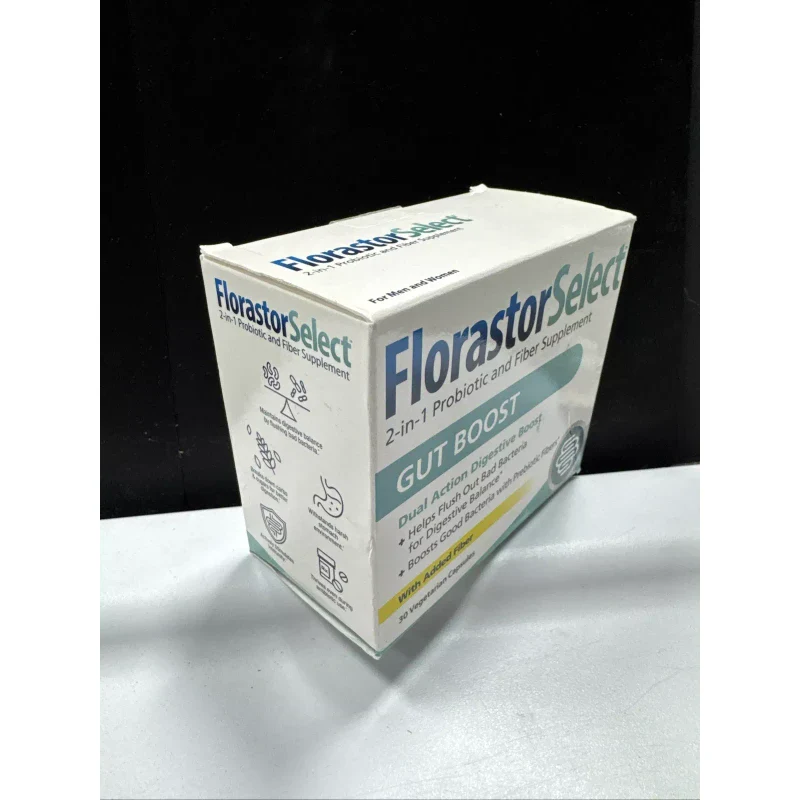 Florastor Select 2-in-1 Probiotic and Fiber Supplement-30 Caps*Gut Boost! 02/26+ - Image 5