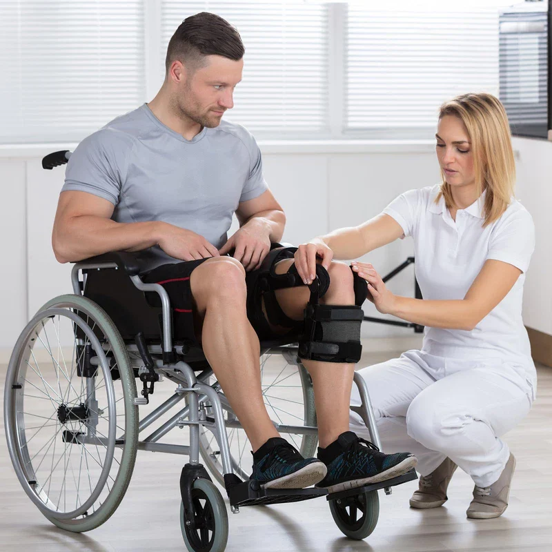 Foilswirl 3 Pcs Anti Slip Strap Knee Brace Support Strap Anti Slip Strap Leg Brace to Prevent Skin Chafing and Slipping with Knee Brace to Prevent Skin Chafing and Slipping - Image 4