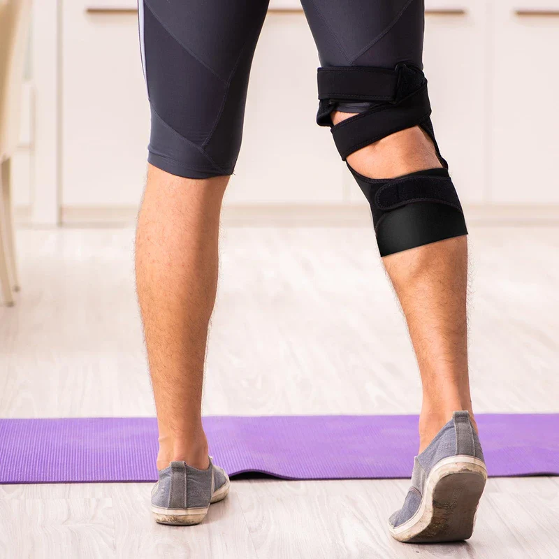 Foilswirl 3 Pcs Anti Slip Strap Knee Brace Support Strap Anti Slip Strap Leg Brace to Prevent Skin Chafing and Slipping with Knee Brace to Prevent Skin Chafing and Slipping - Image 6