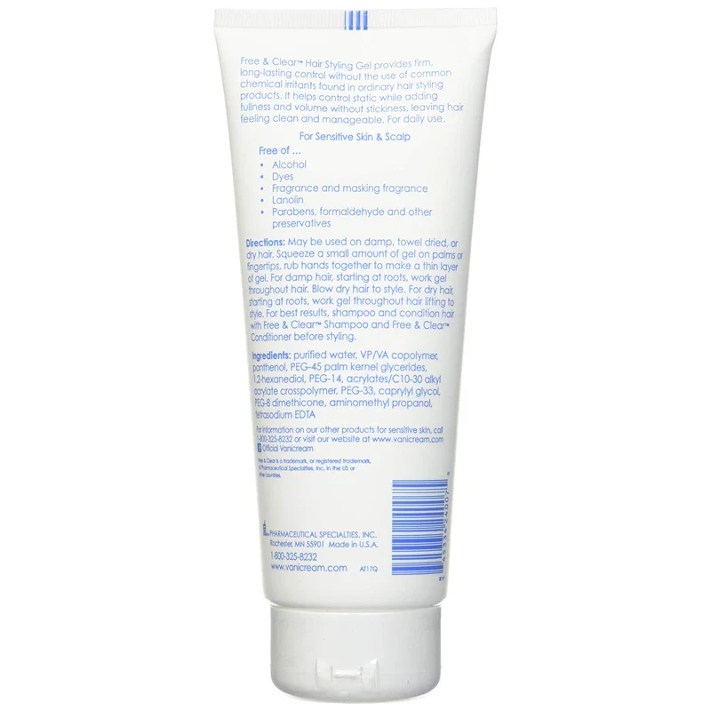 Free & Clear Hair Styling Gel 7 oz (Pack of 3) - Image 4