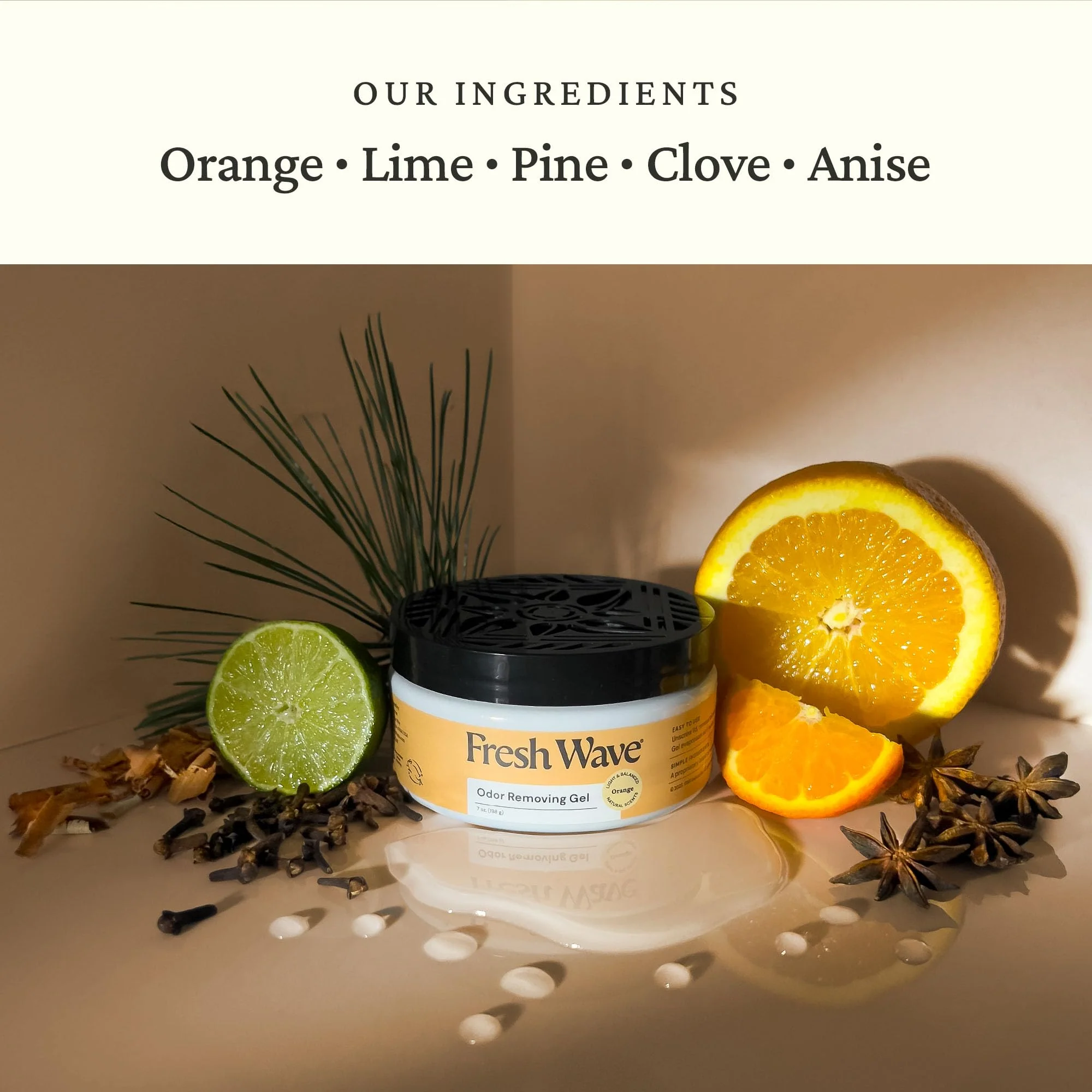 Fresh Wave Orange Odor Removing Gel, 7 oz., Pack of 3 - Image 9