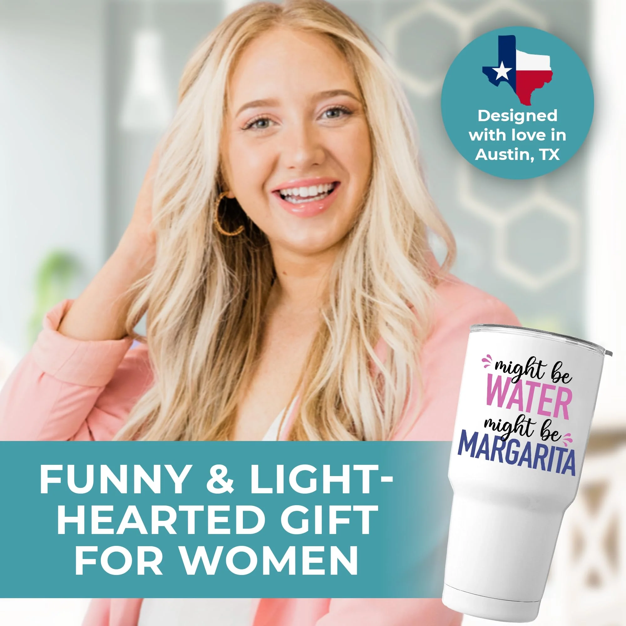 Funny Might Be Margarita Tumbler 30oz, Margarita Gifts for Margarita Lovers, Margarita Birthday Gift For Women, Margarita Cup Gift, Margarita Themed Gifts for Margarita Drinkers, Christmas, Gift-Ready - Image 7