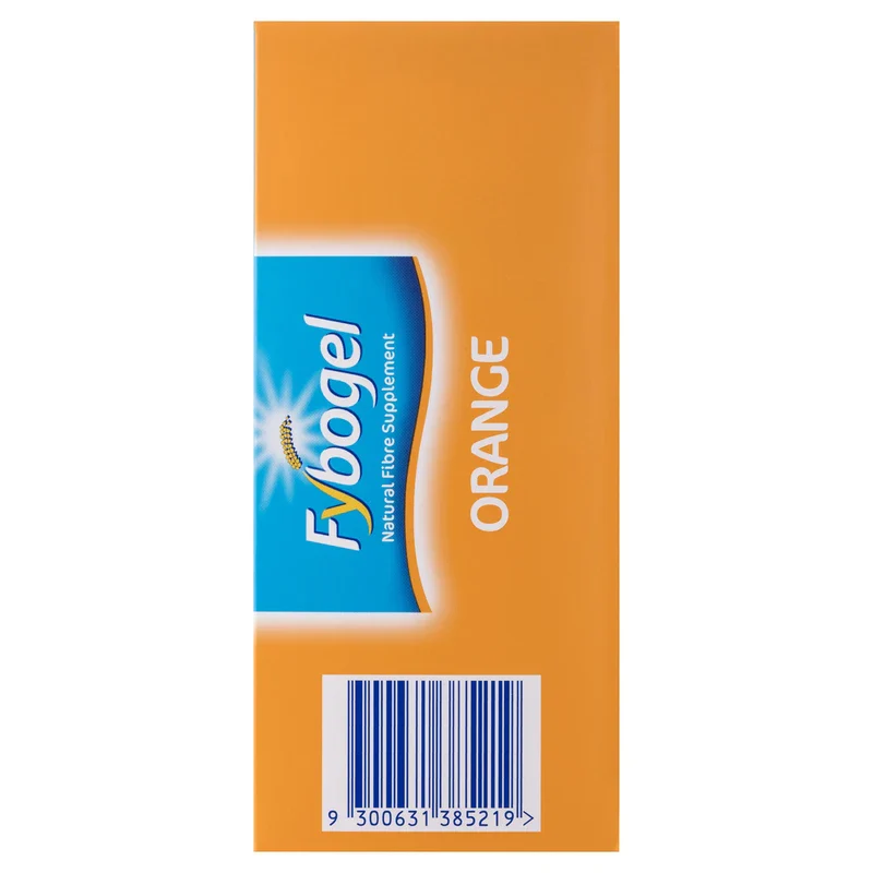 Fybogel Fiber Constipation Relief Supplement Sachets, Orange, 30 Pack - Image 4