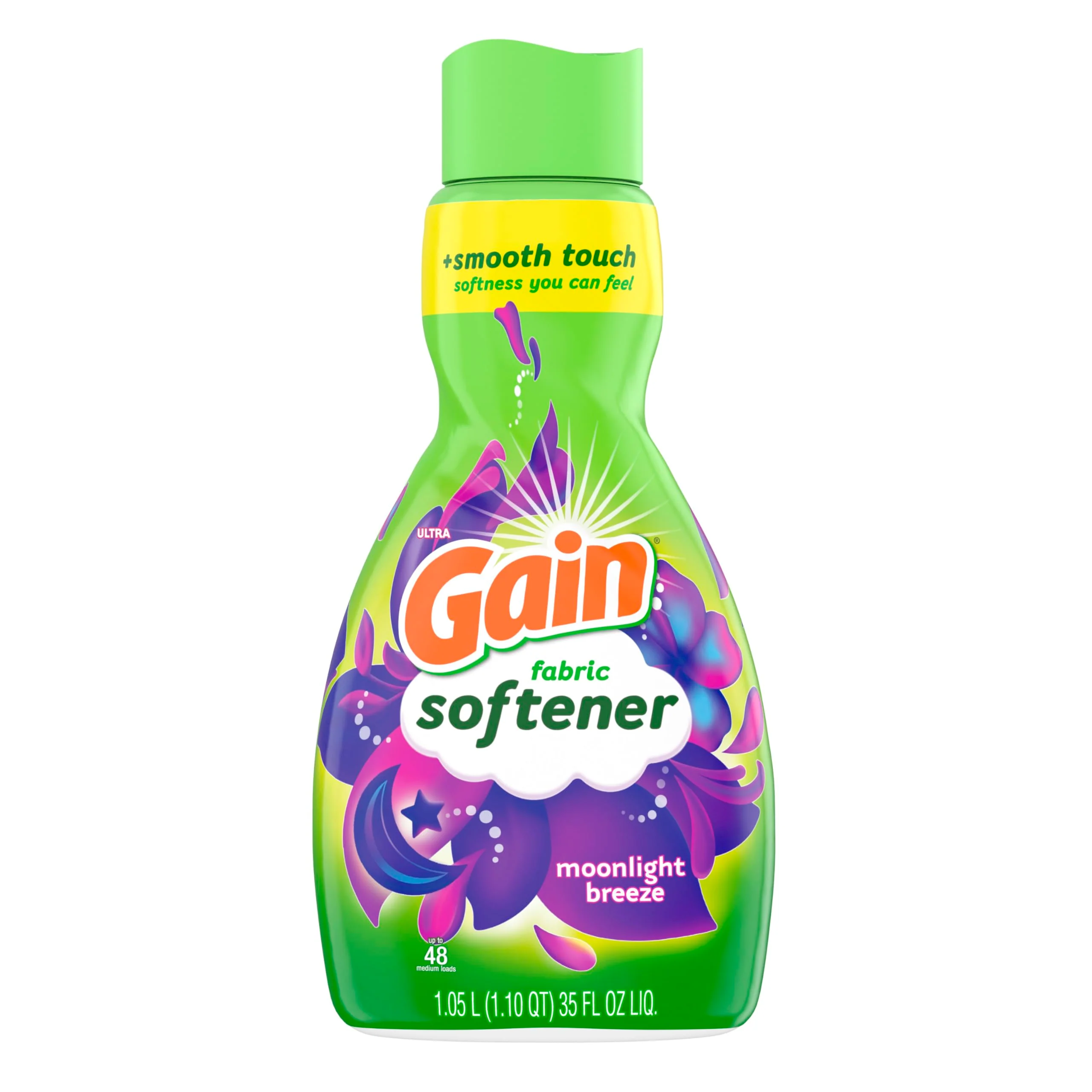 Gain Fabric Softener, Moonlight Breeze, 35 fl oz (4 Pack) - Image 3
