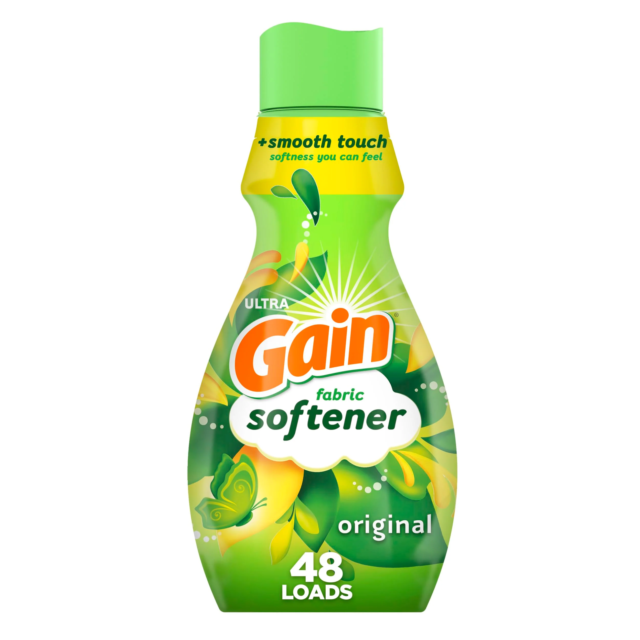 Gain Fabric Softener, Original, 35 fl oz (4 Pack)