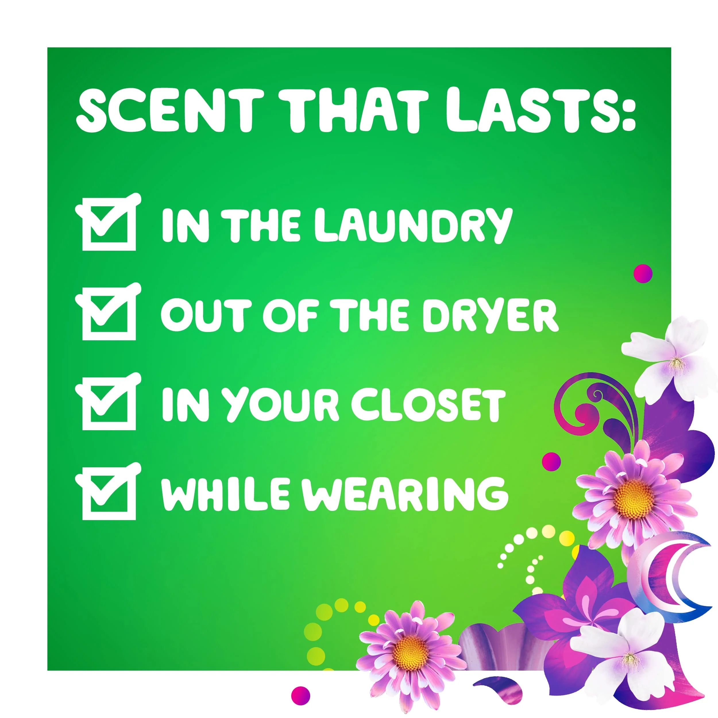 Gain flings Laundry Detergent Soap Pacs HE Compatible 112 ct Long Lasting Scent Moonlight Breeze(Packaging May Vary) - Image 4