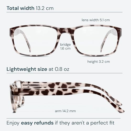 Gaoye Professional Reading Glasses for All Day - Computer Readers with Blue Light Protection - Value Pack - Image 3