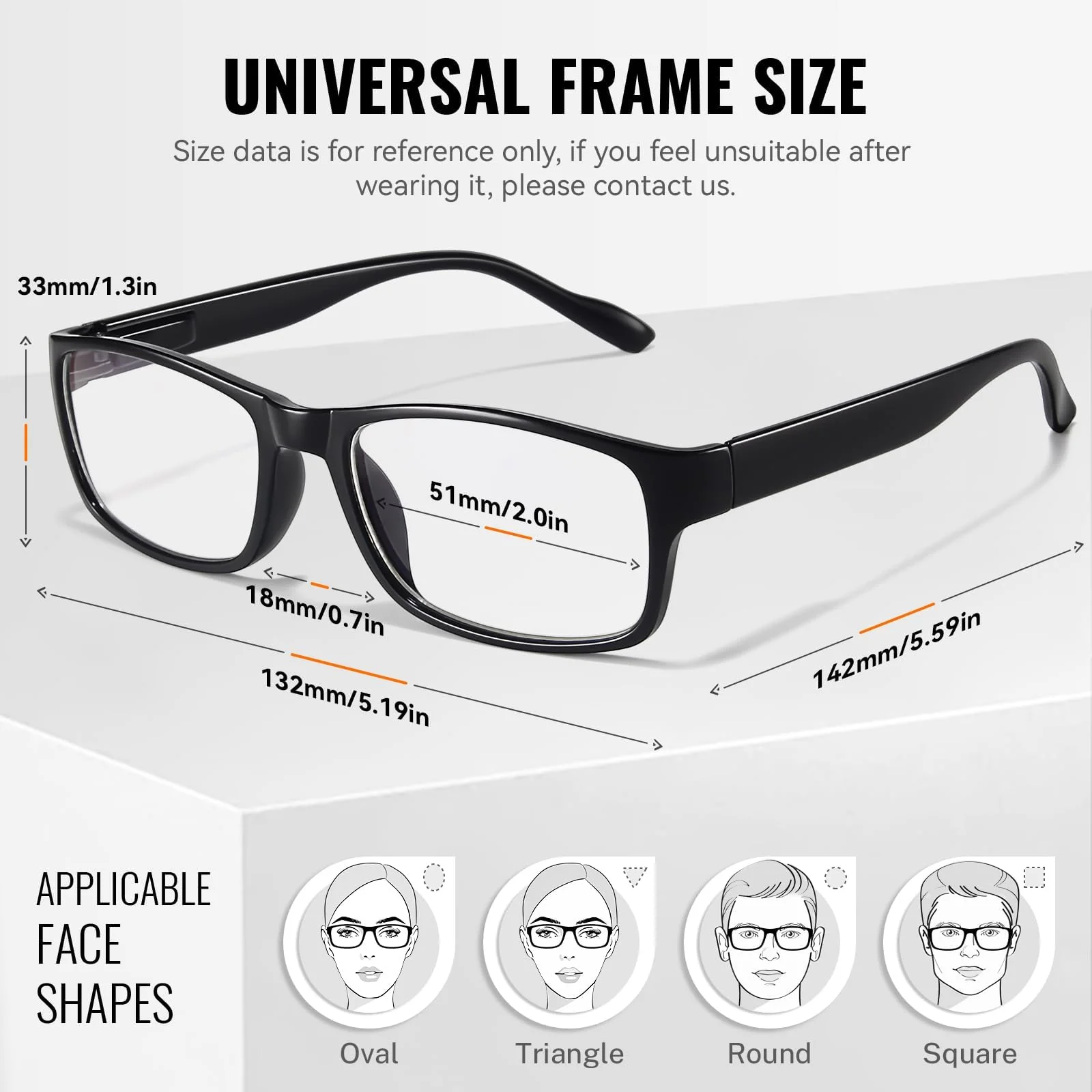 Gaoye Professional Reading Glasses for All Day - Computer Readers with Blue Light Protection - Value Pack - Image 6